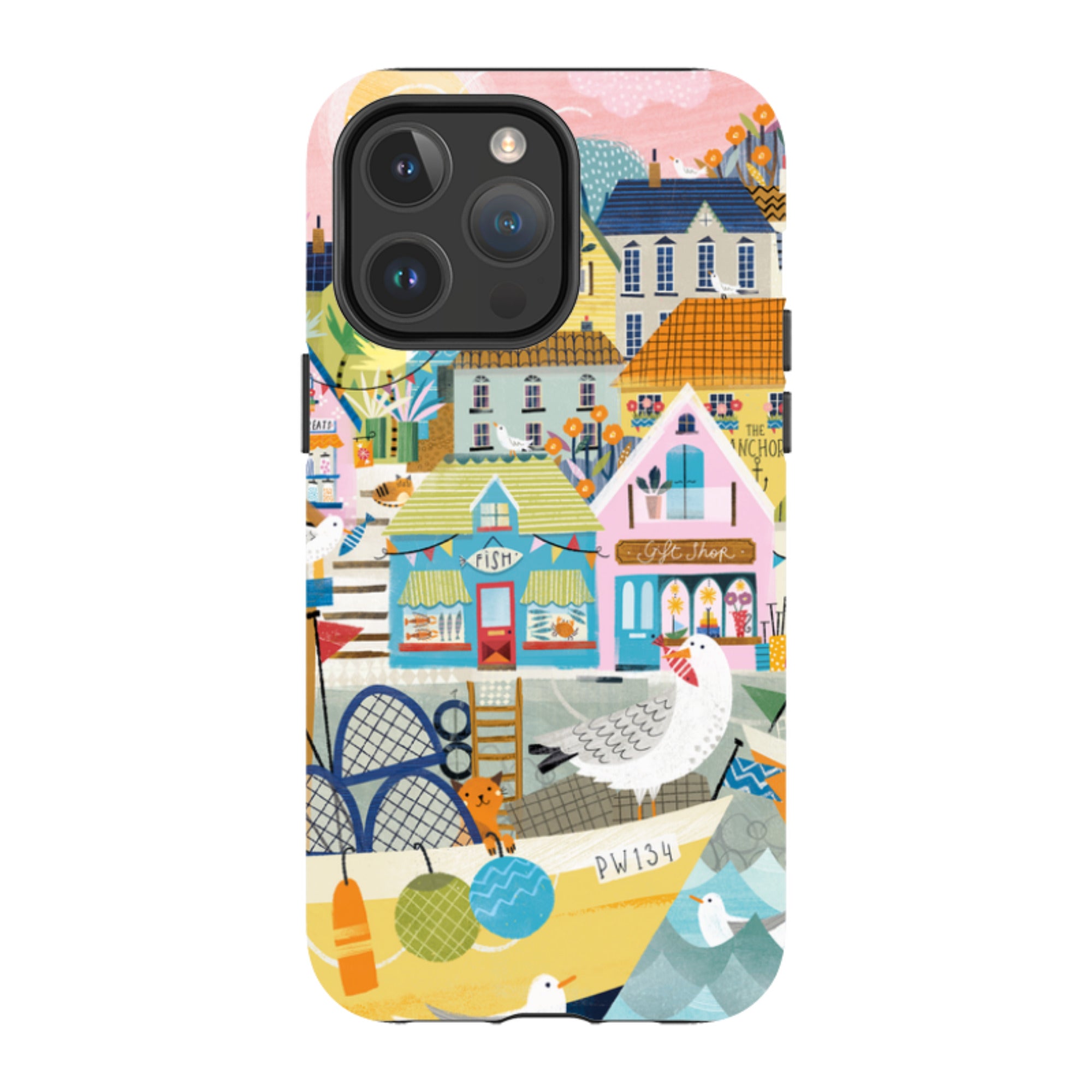iPhone MagSafe Tough Case - Harbour 2 By Ali Brookes
