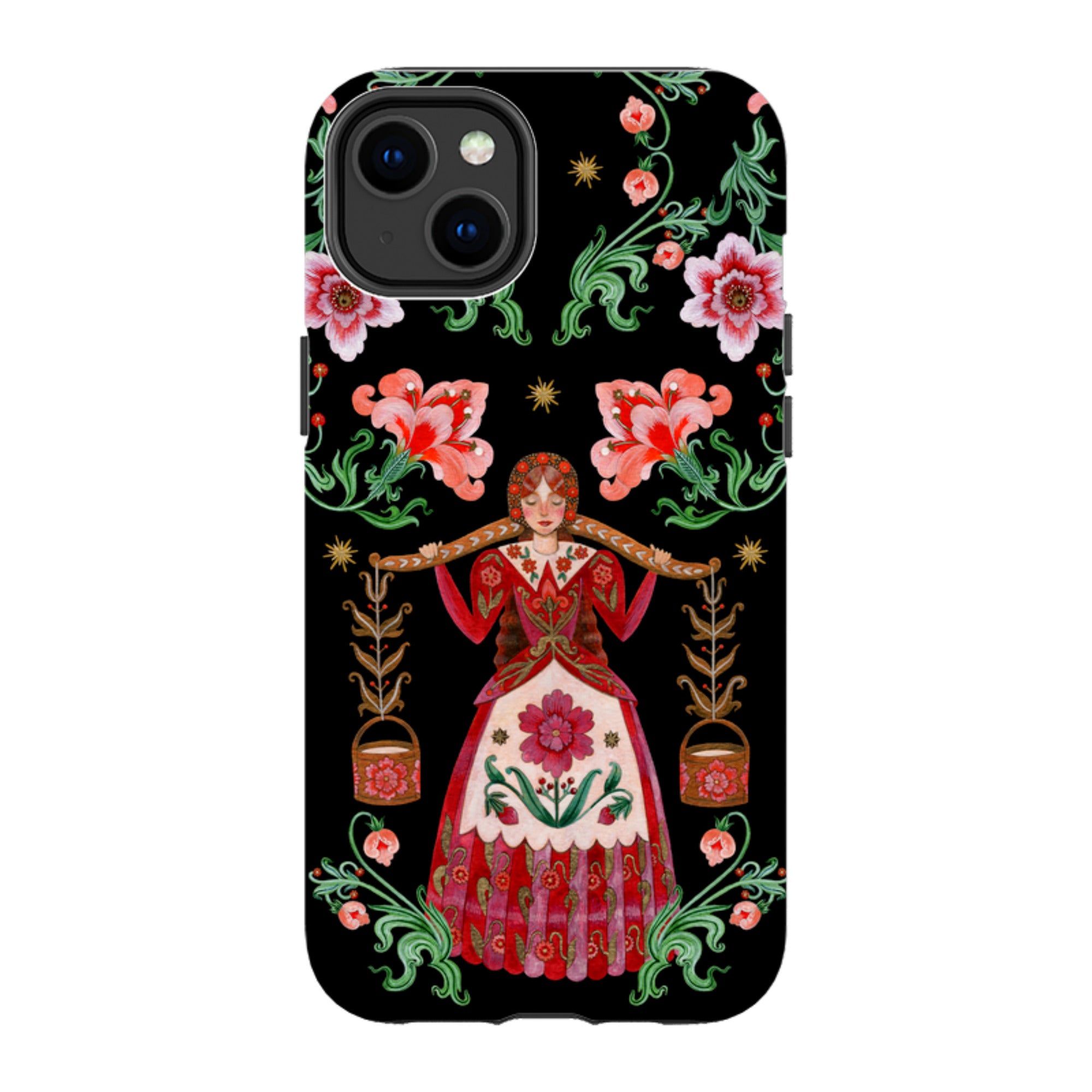 iPhone MagSafe Tough Case - Eight Maids A Milking By Maria Matos