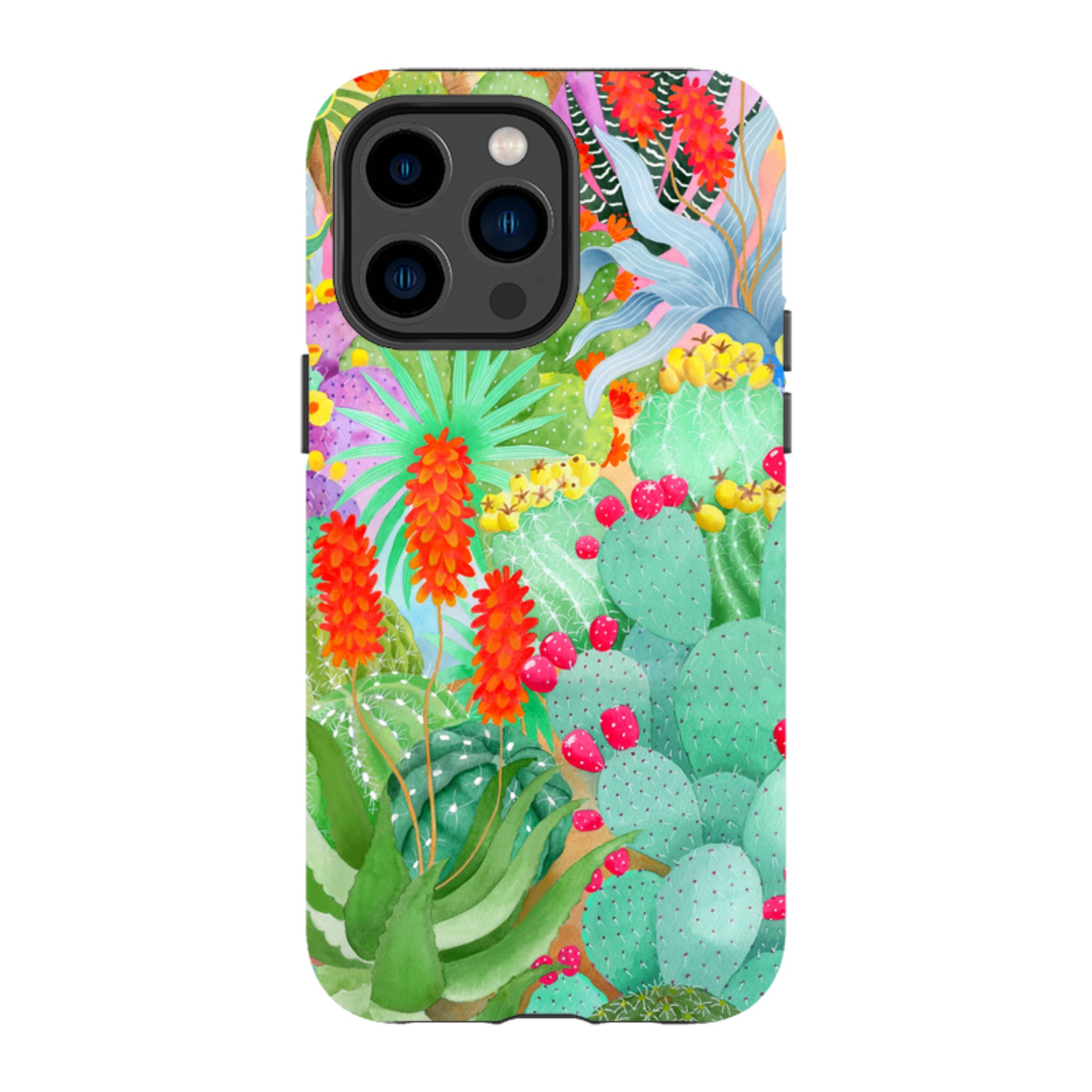 iPhone Tough Case - Cactus By Bex Parkin