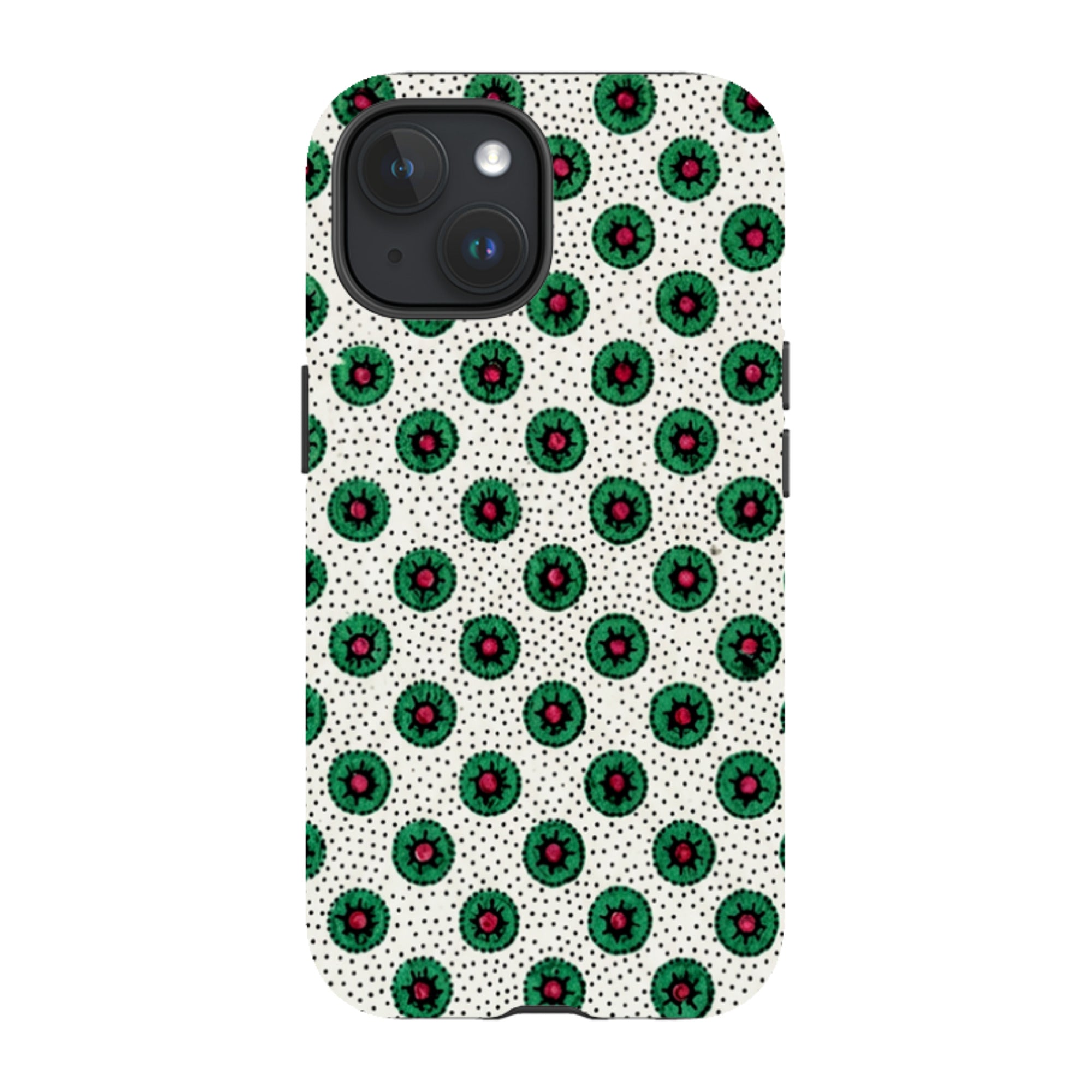 iPhone MagSafe Tough Case - Green Medallion