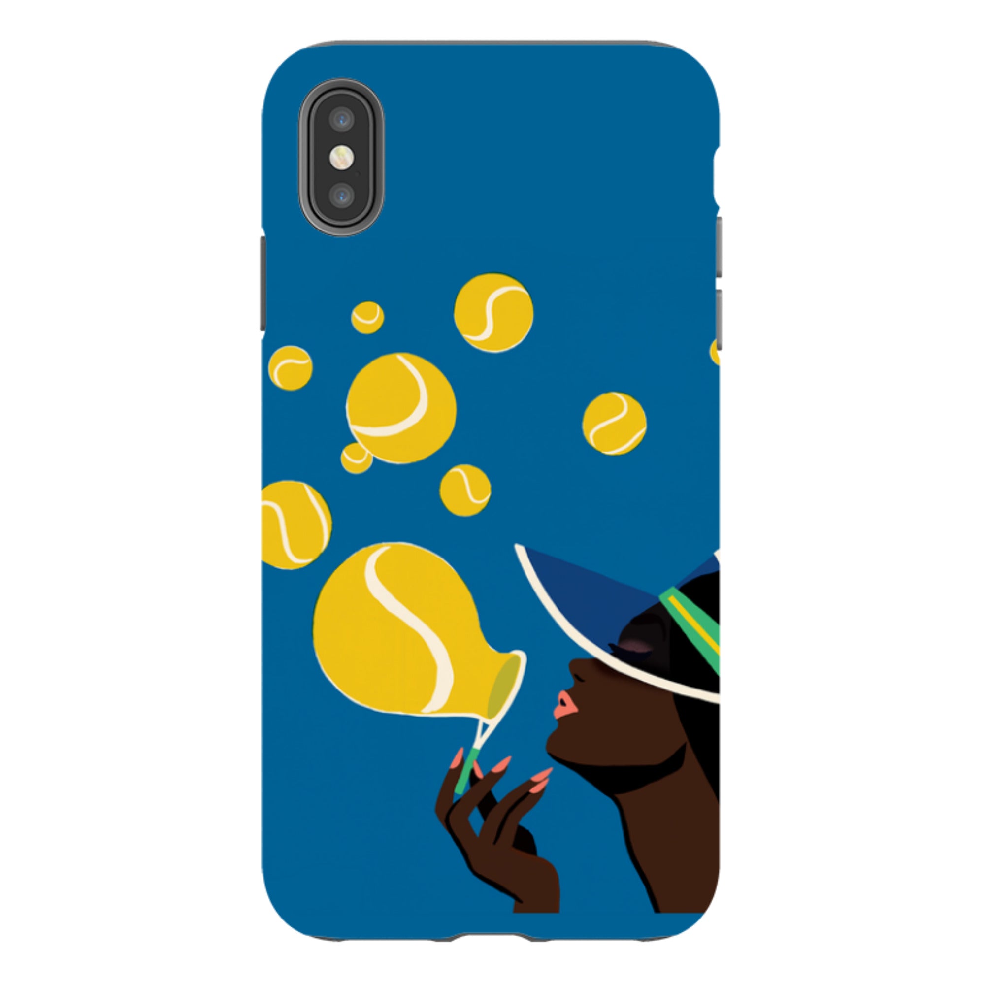 iPhone Tough Case - Court Bubbles