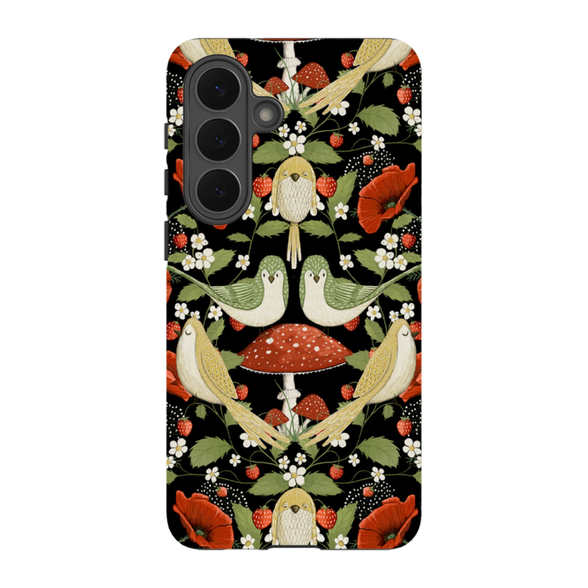 Samsung Tough  Case - Red Poppies By Maja Lindberg