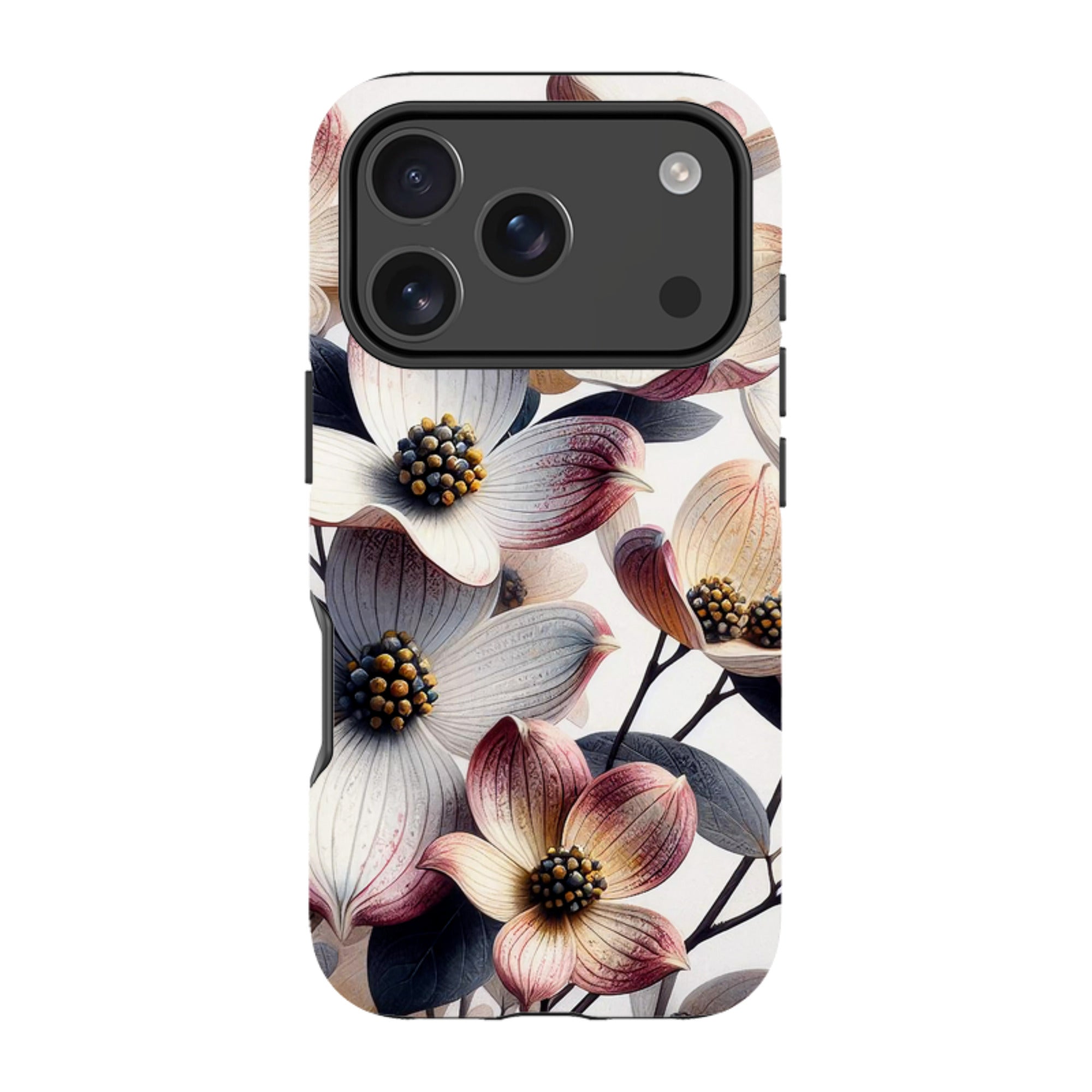 iPhone MagSafe Tough Case - Blackstone Floral