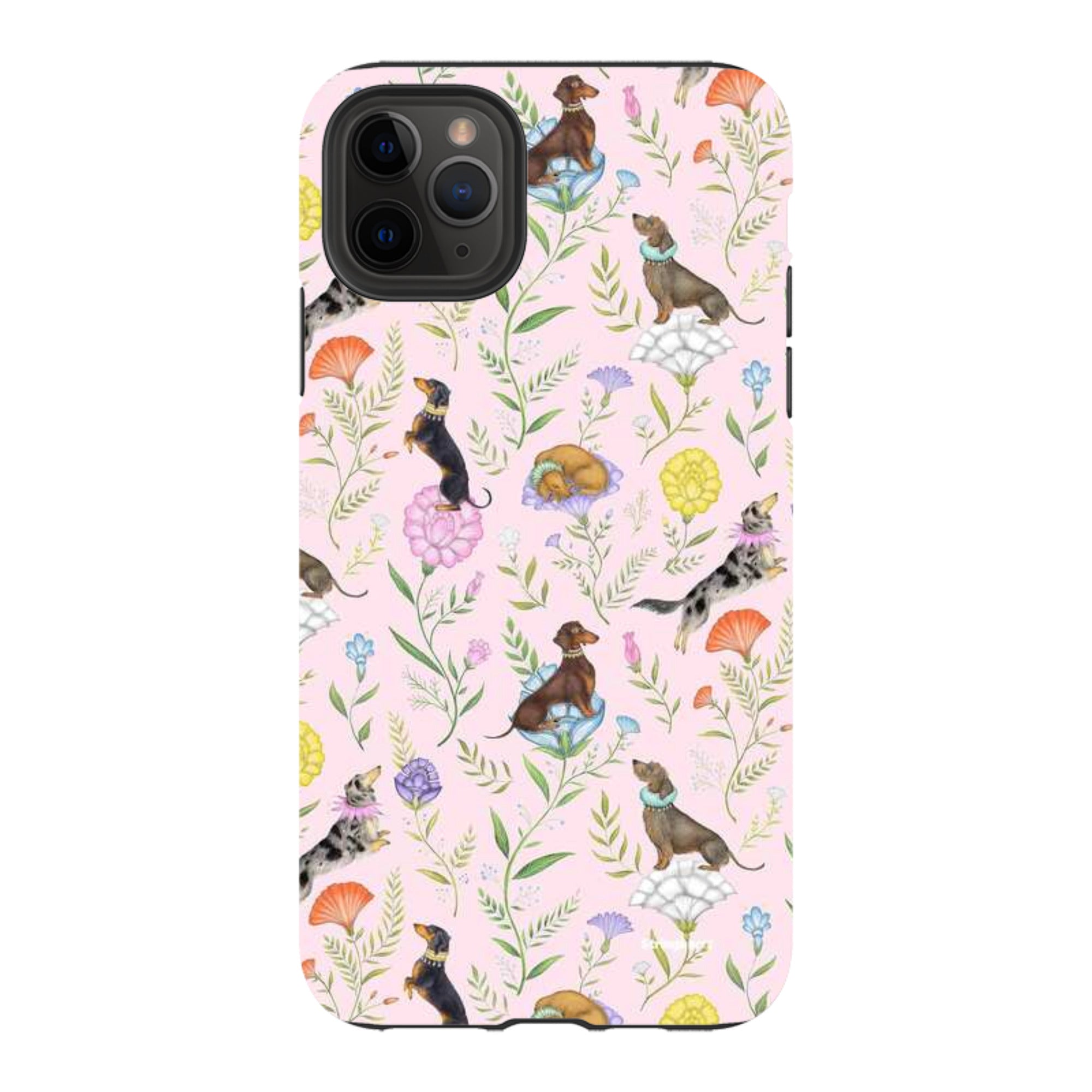 iPhone Tough Case - Doxy Day Afternoon Petal By Catherine Rowe