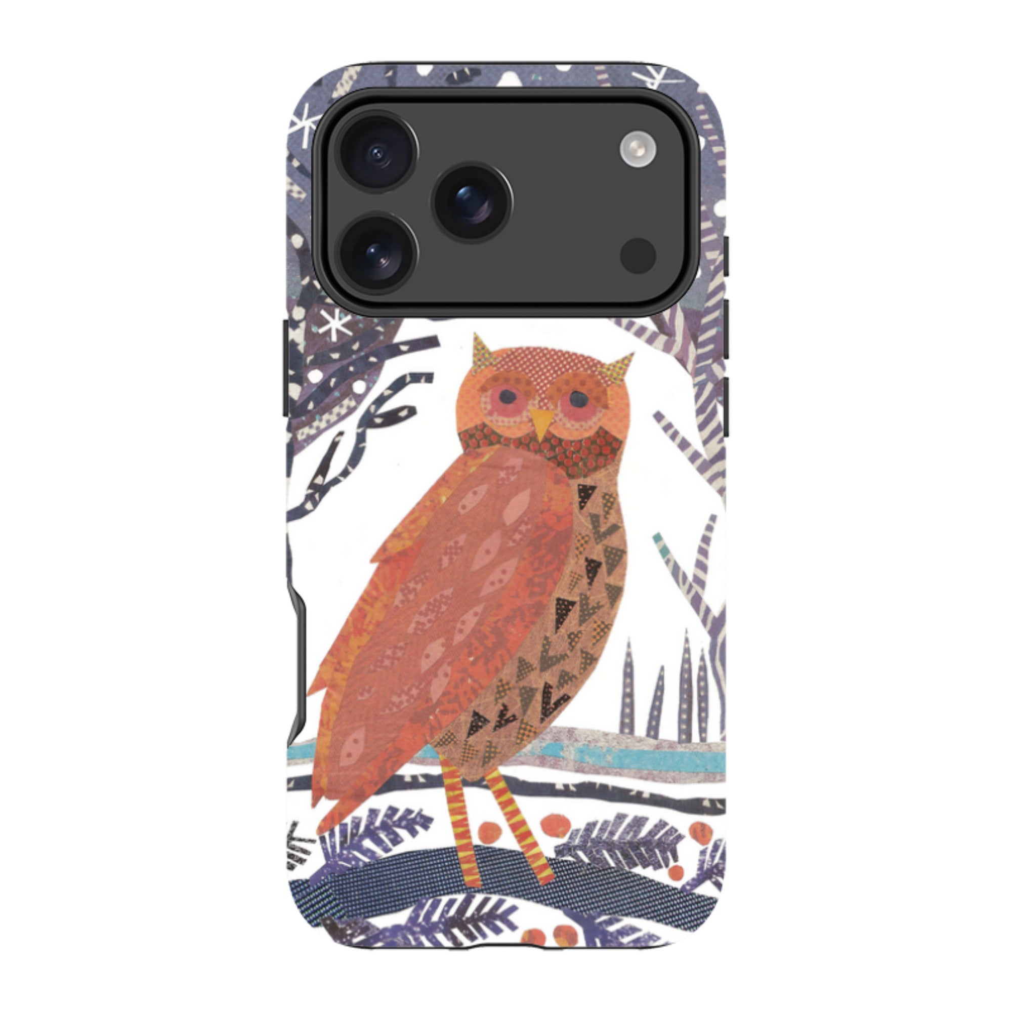 iPhone Tough Case - Winter Owl By Jane Robbins