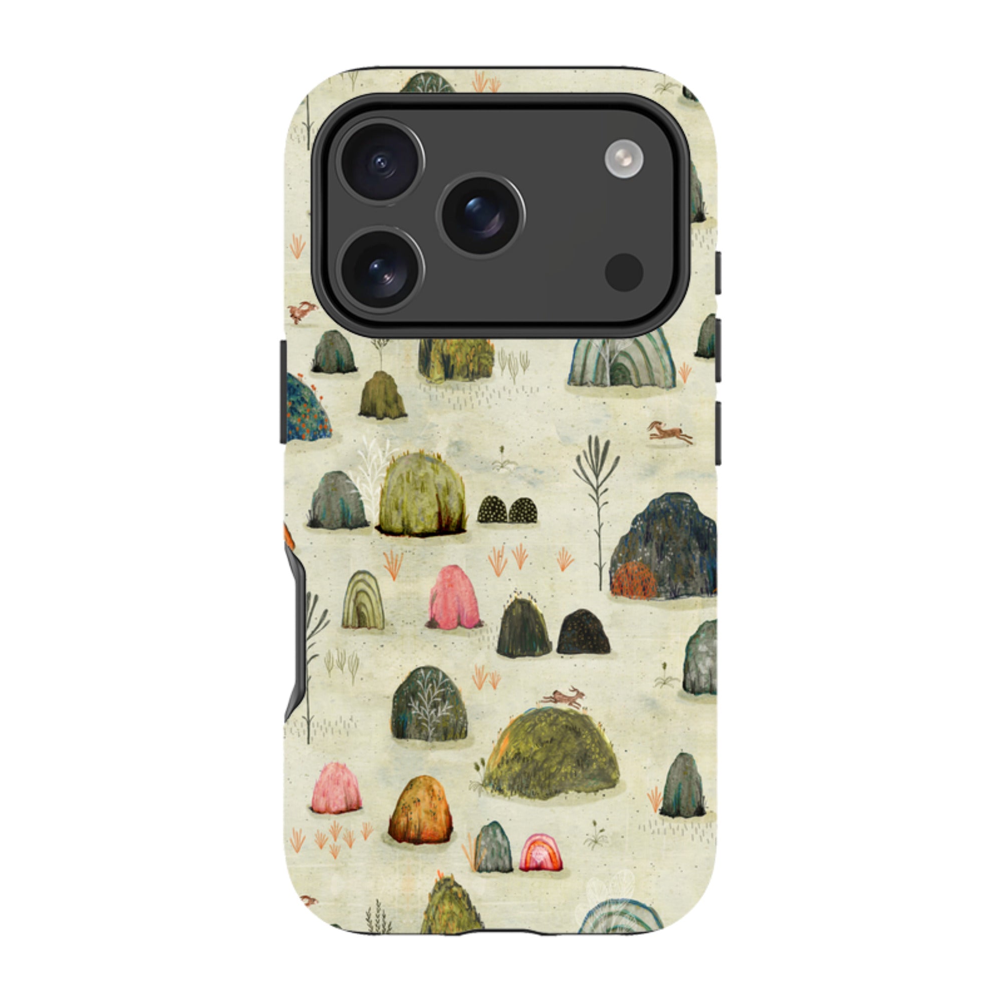 iPhone Tough Case - Mossy Hills By Katherine Quinn