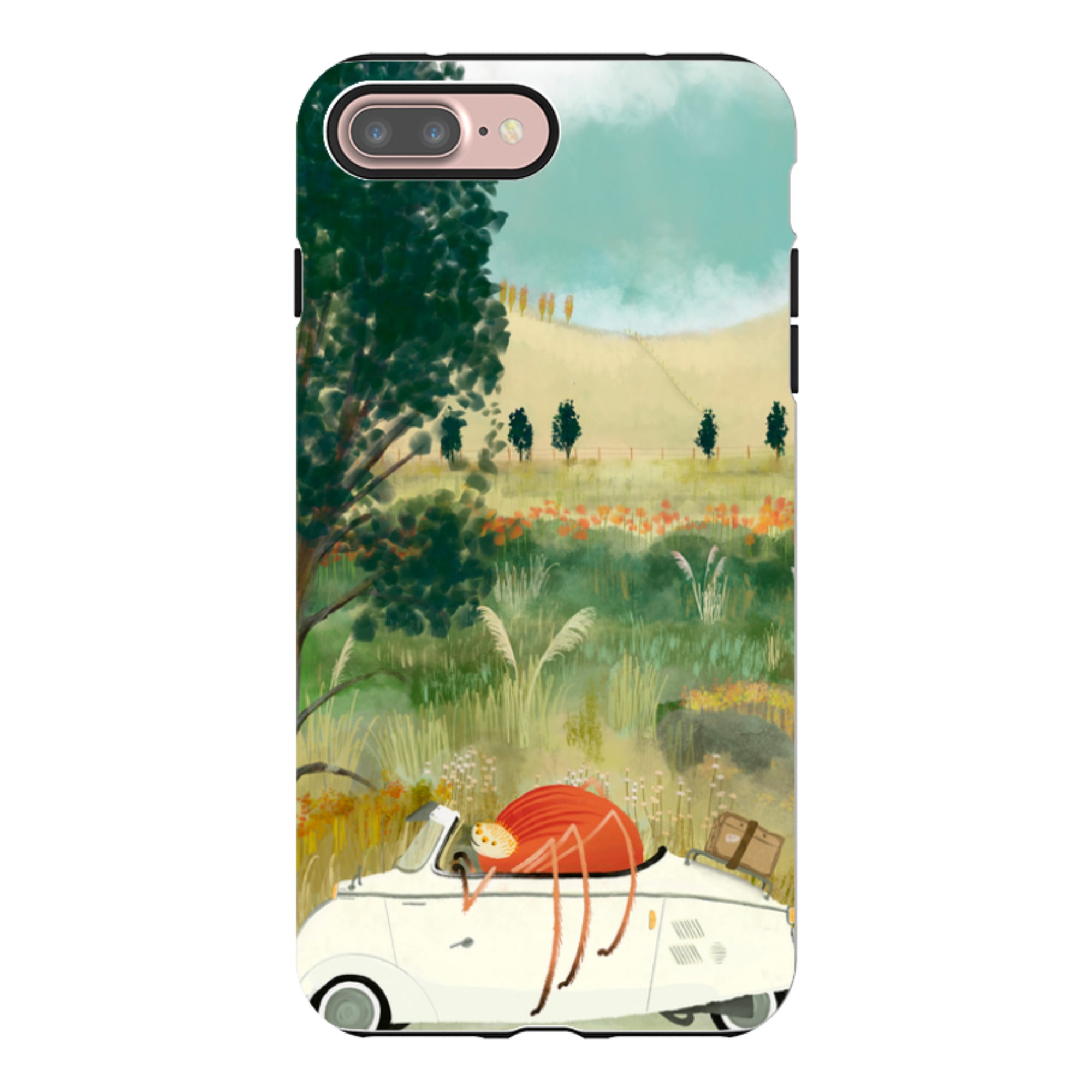 iPhone Tough Case - Happy Travels By Katherine Quinn