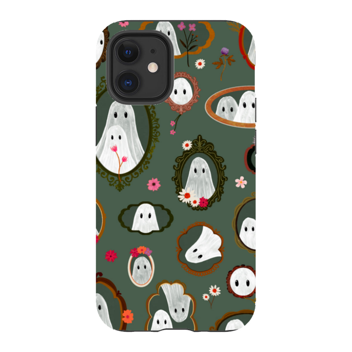 iPhone Tough Case - Framed Ghosts - Pine By Katherine Quinn