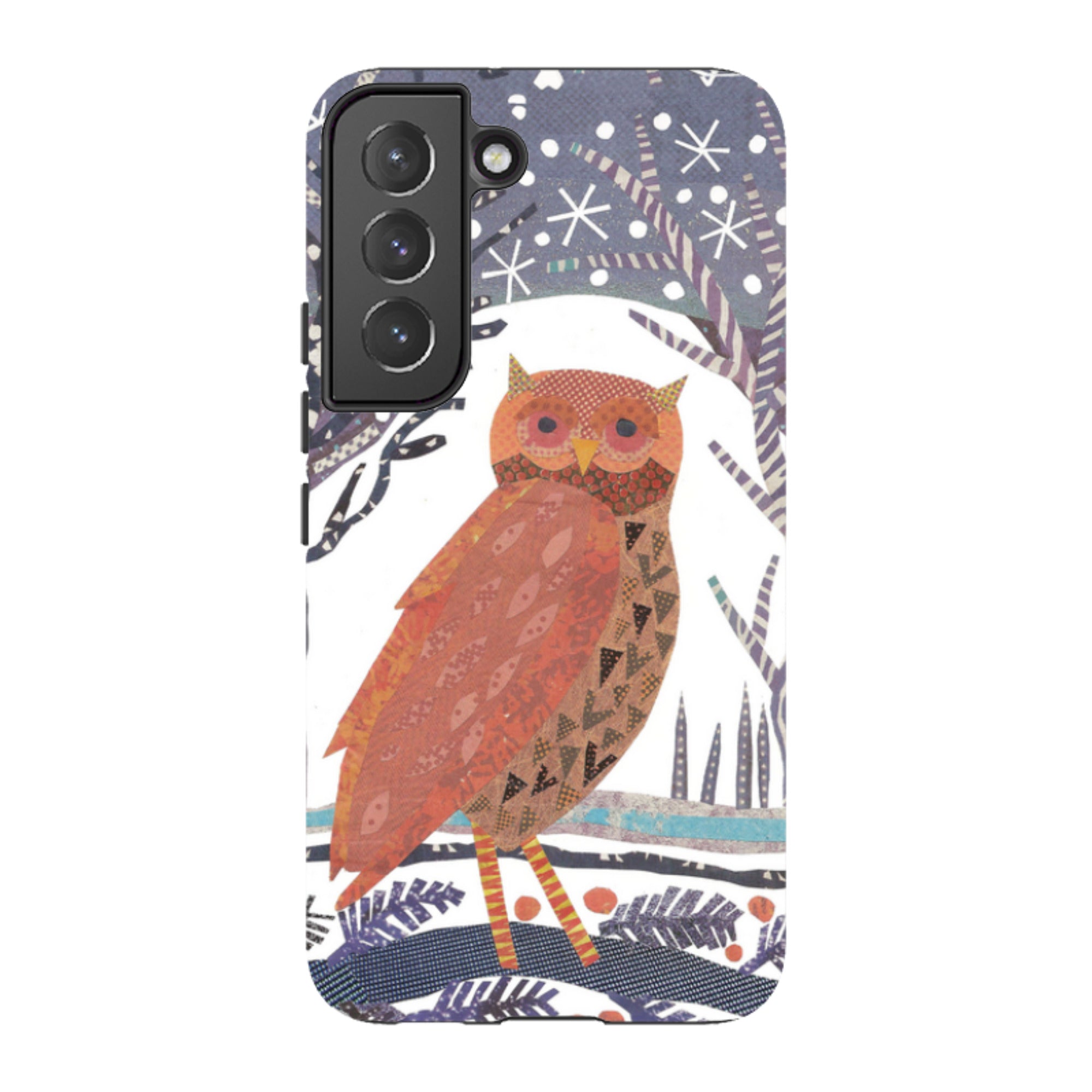 Samsung Tough Case - Winter Owl By Jane Robbins