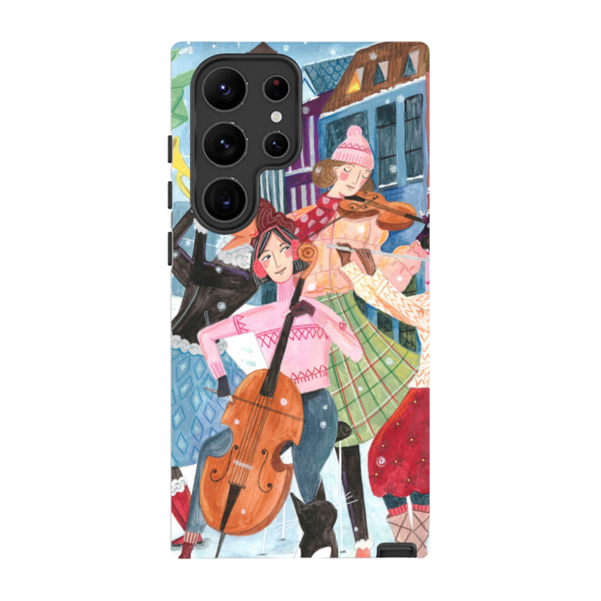 Samsung Tough Case - Musical Winter By Caroline Bonne Muller