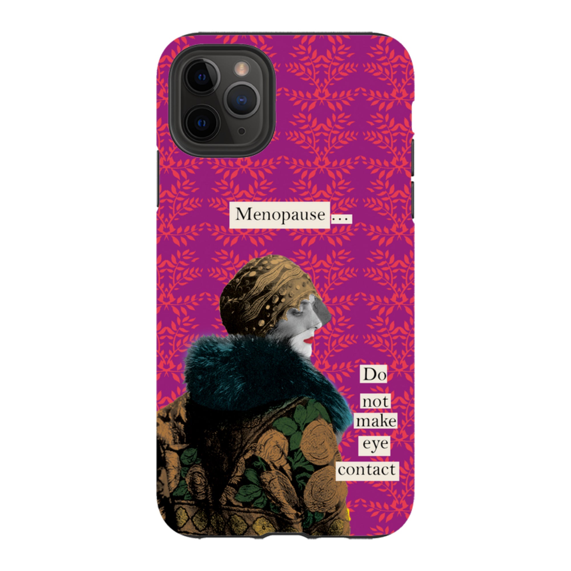 iPhone Tough Case - Menopause By Clare Jordan