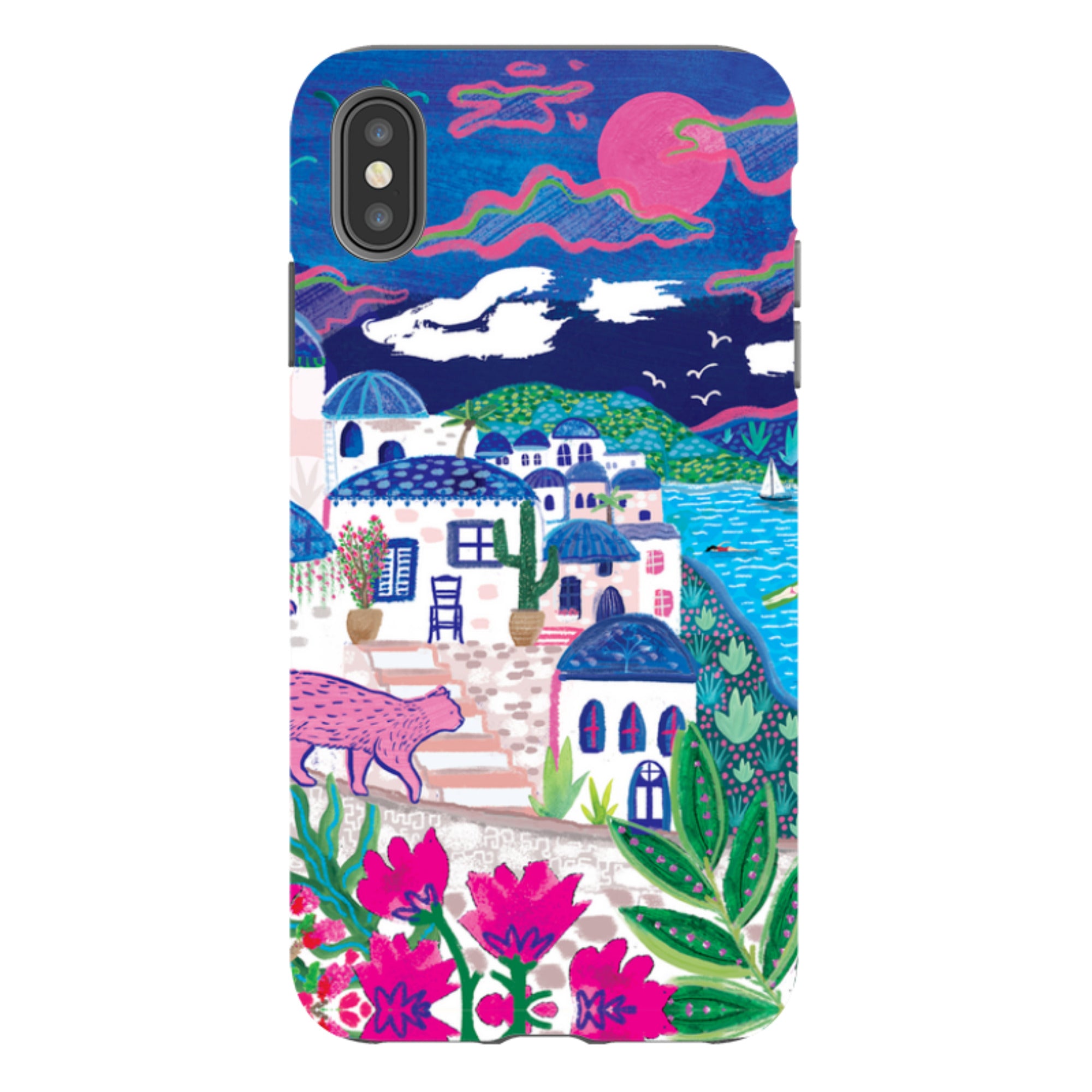 iPhone Tough Case - Sapphire Seas III By Emma Frances Grant