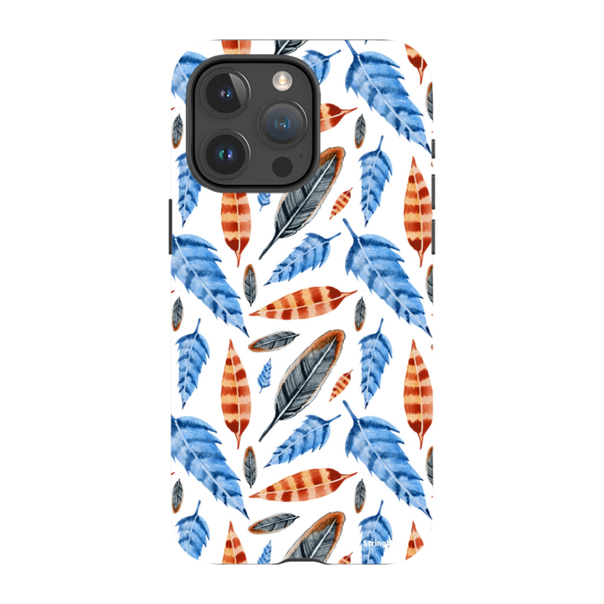 iPhone MagSafe Tough Case - Multi Feathers