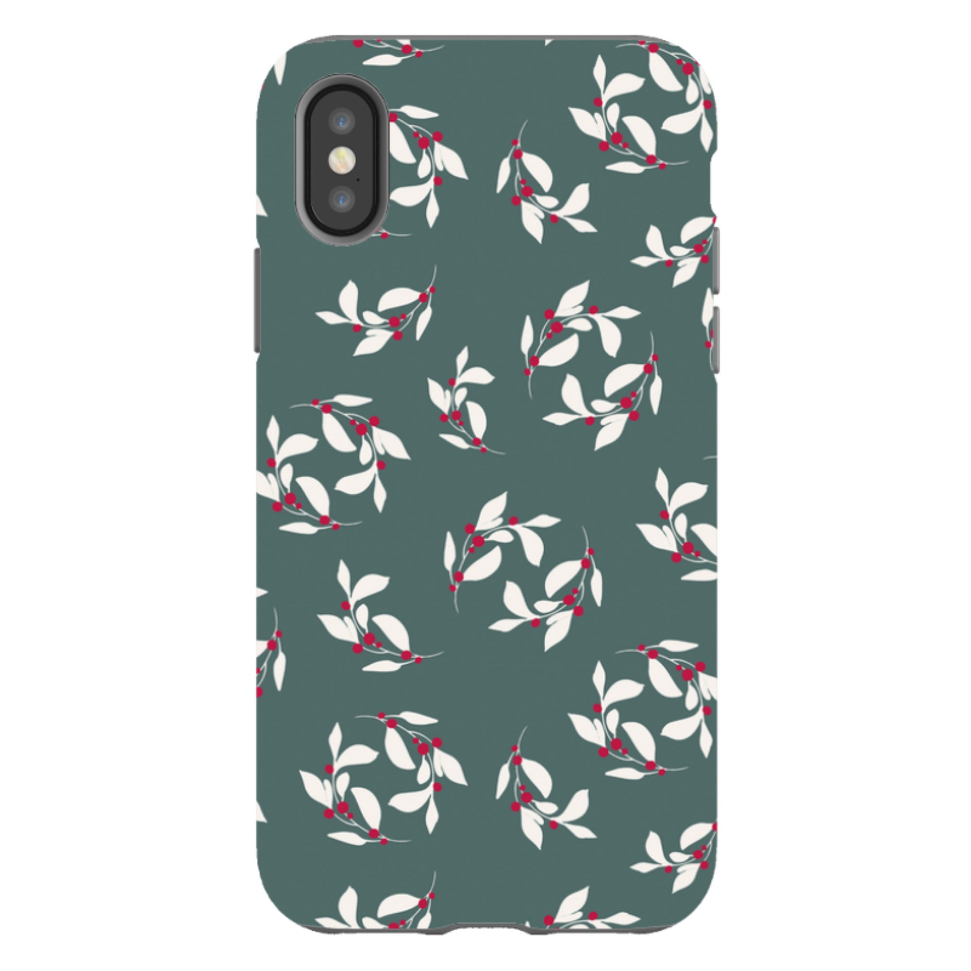 iPhone Tough Case - Winter Floral