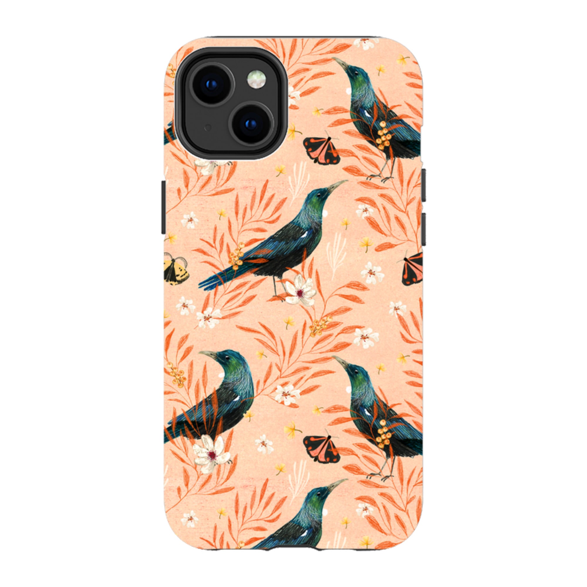 iPhone MagSafe Tough Case - Tui Pink By Katherine Quinn