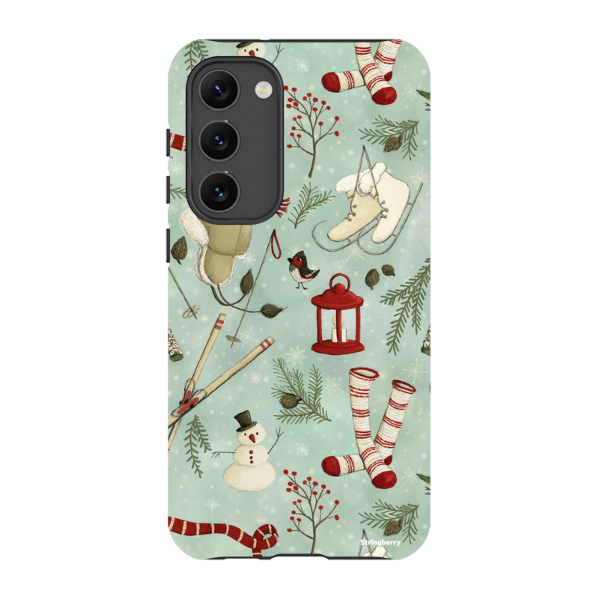 Samsung Tough Case - Winter Pattern By Maja Lindberg