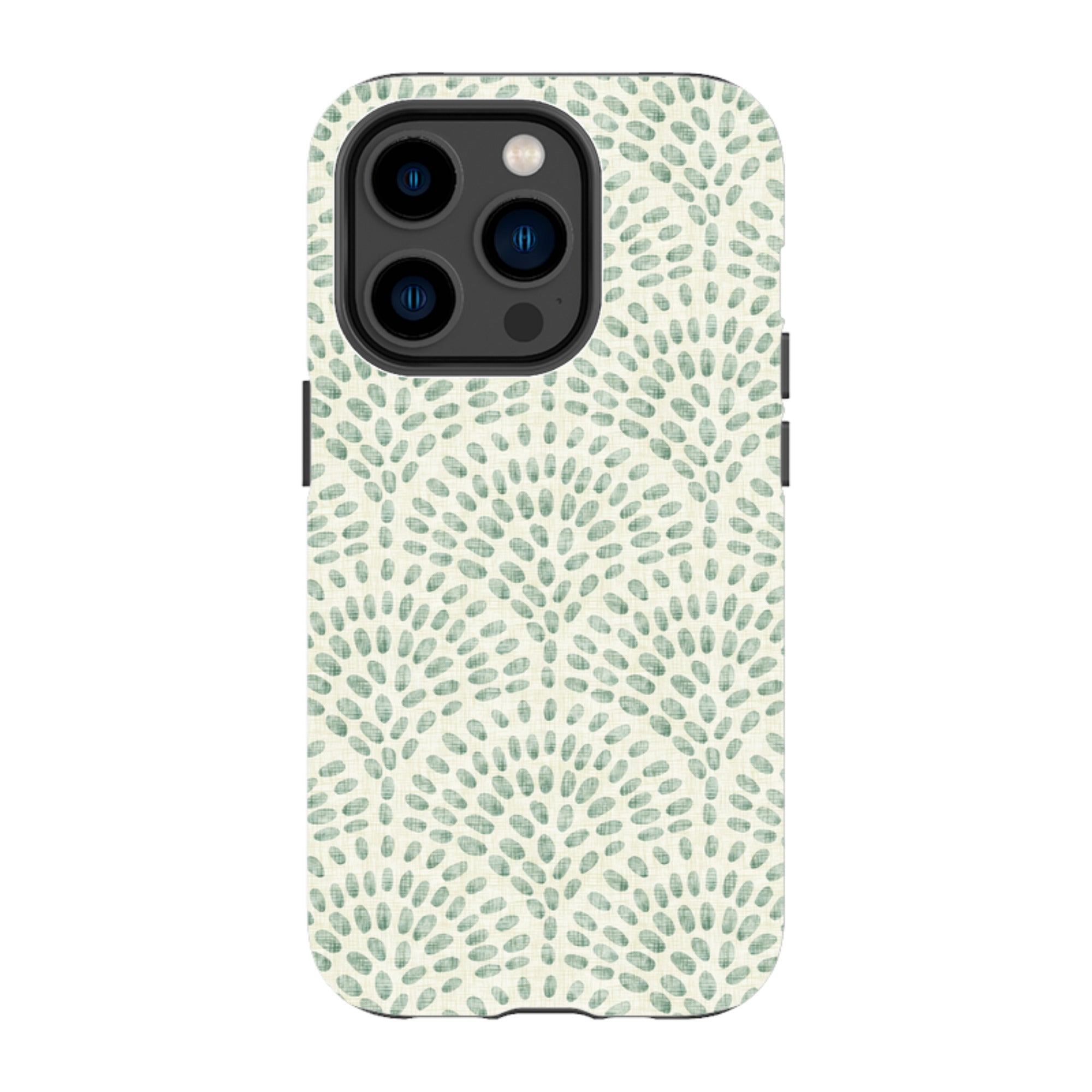 iPhone Tough Case - Scallop - Sage By Katherine Quinn