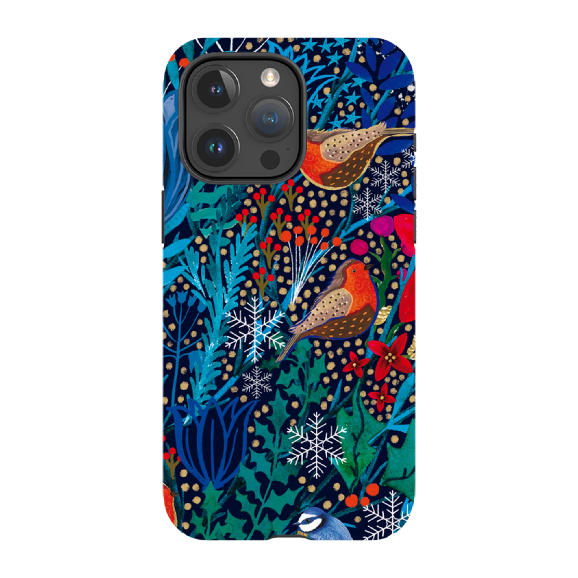 iPhone MagSafe Tough Case - Xmas Robin III By Emma Frances Grant