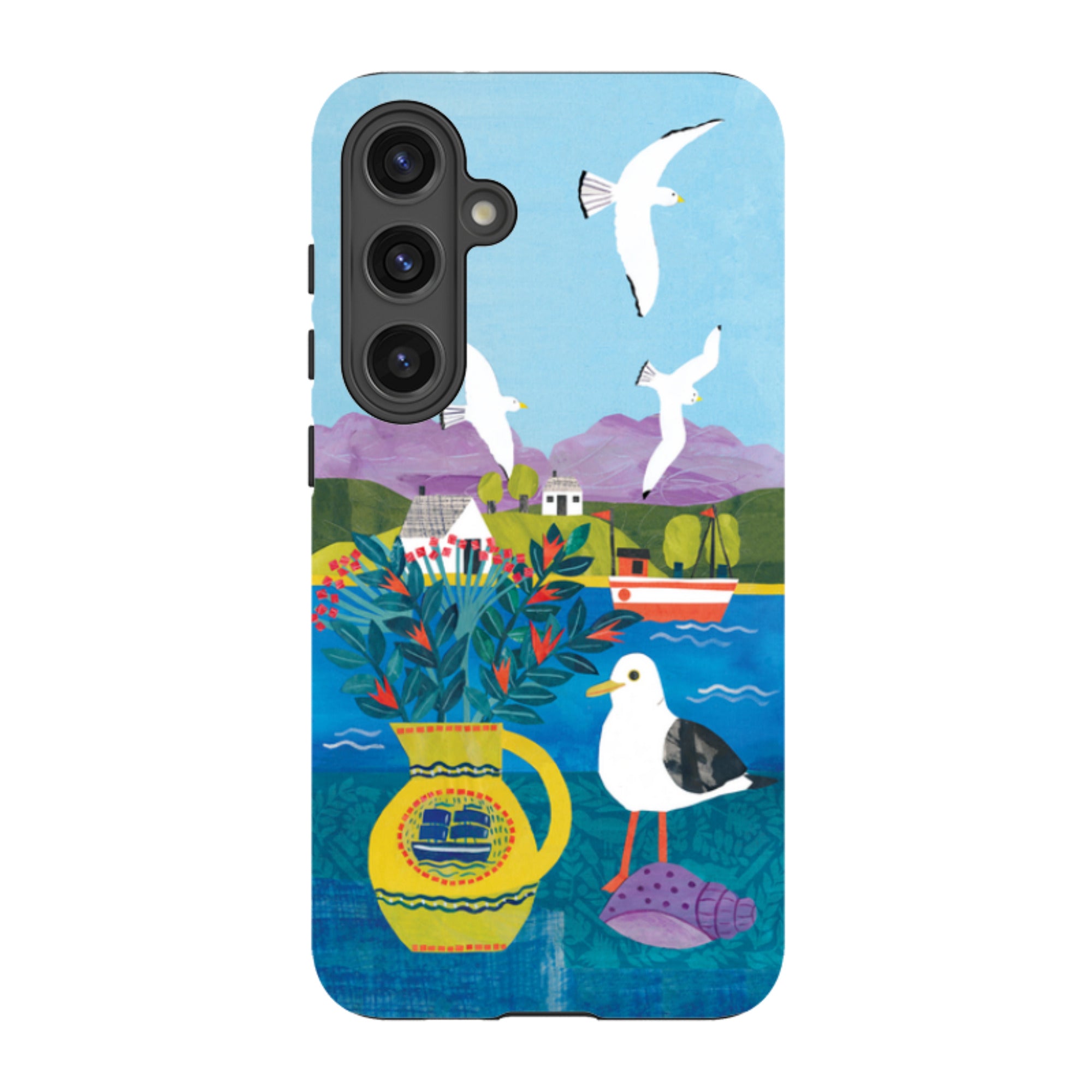 Samsung Tough  Case - Seagulls By Tracey English