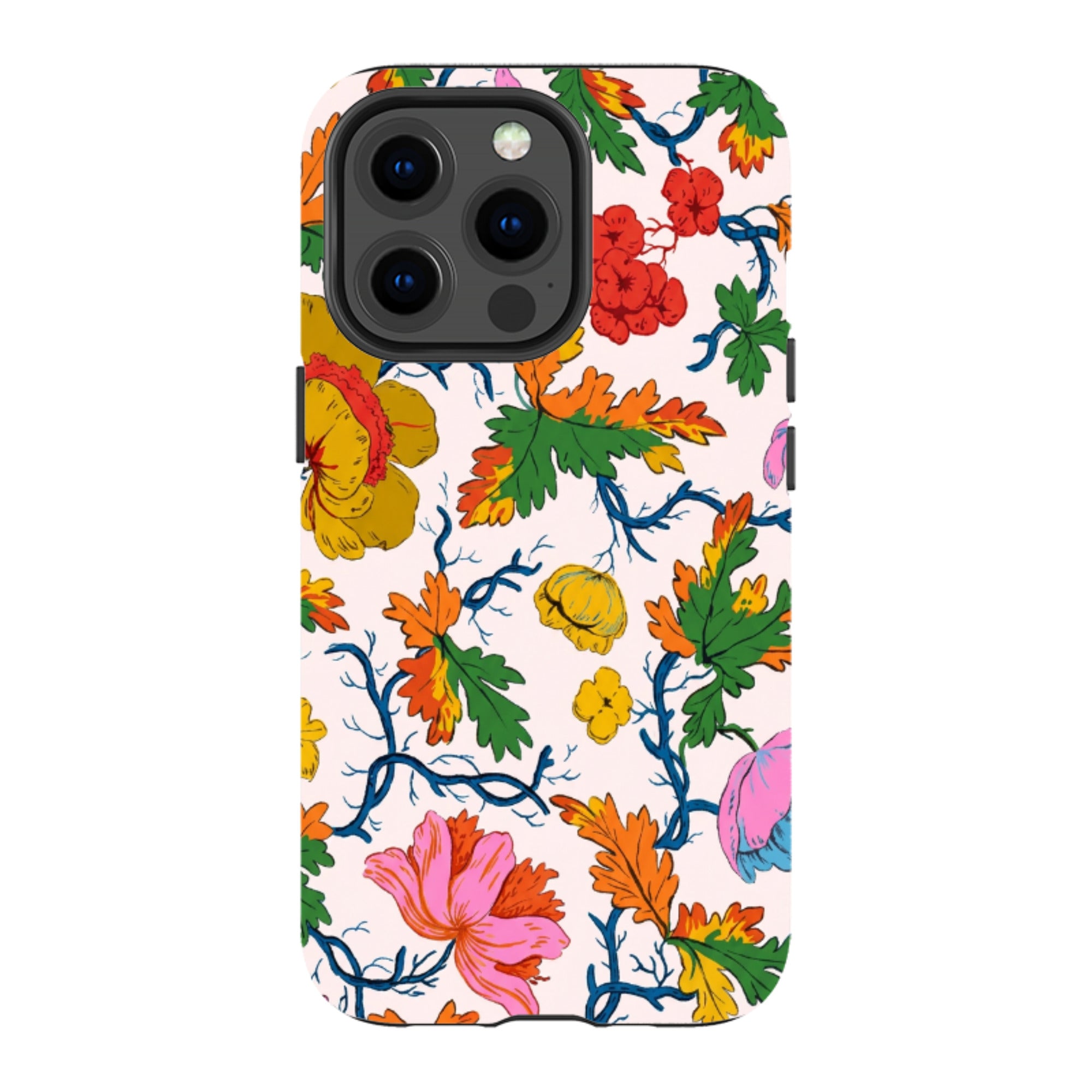 iPhone MagSafe Tough Case - Vintage Chintz Floral