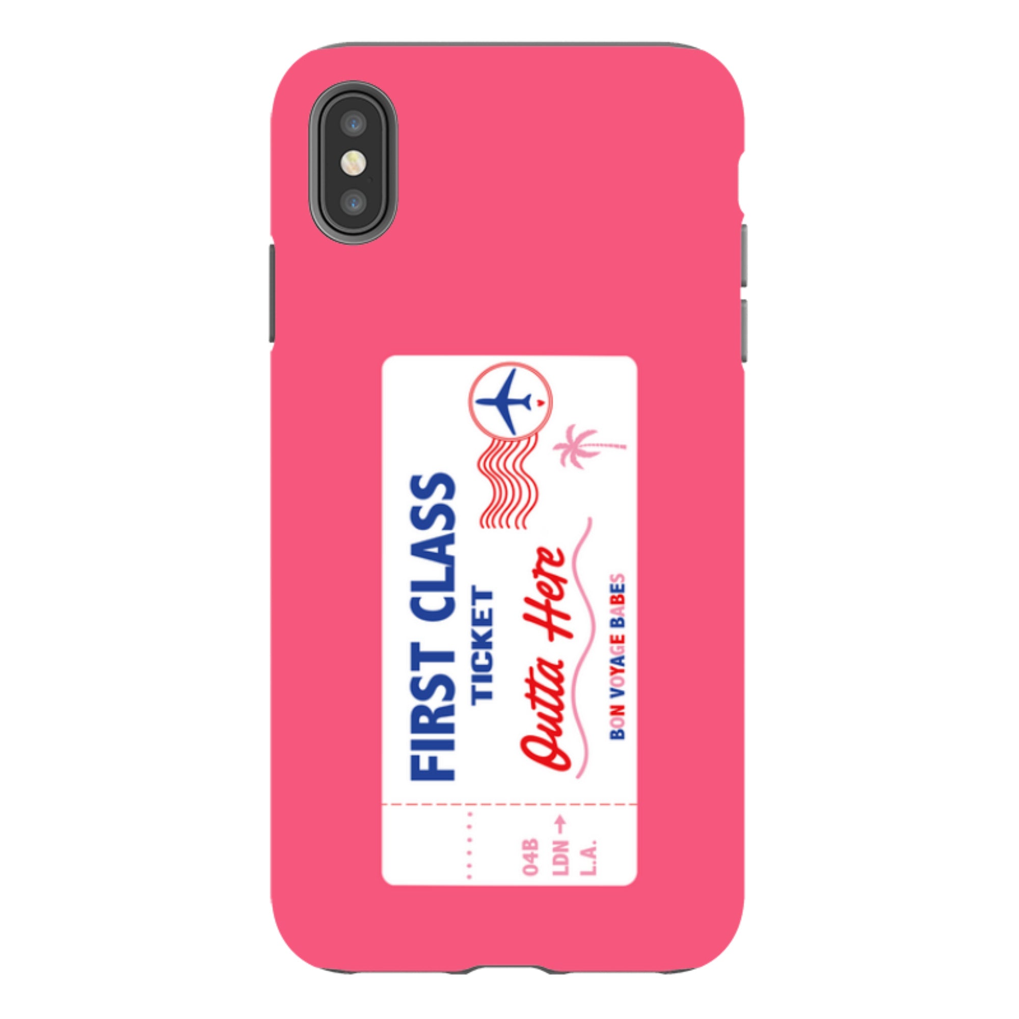 iPhone Tough Case - First Class Peach