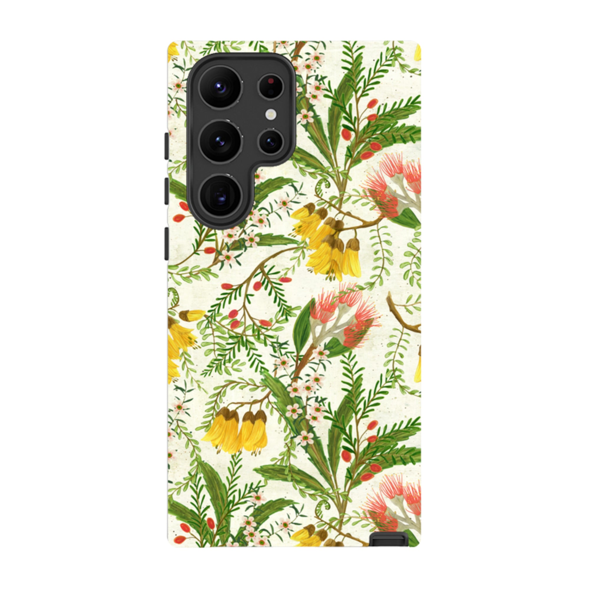 Samsung Tough Case - Kowhai And Bottle Brush By Katherine Quinn