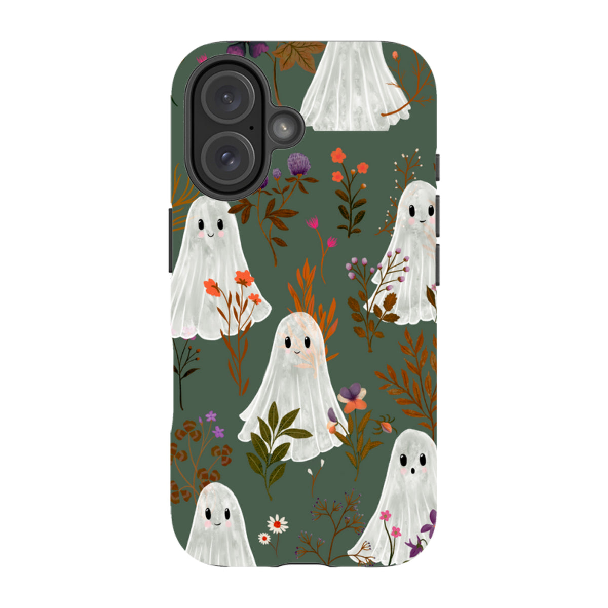 iPhone Tough Case - Ghost in the Garden - Pine By Katherine Quinn