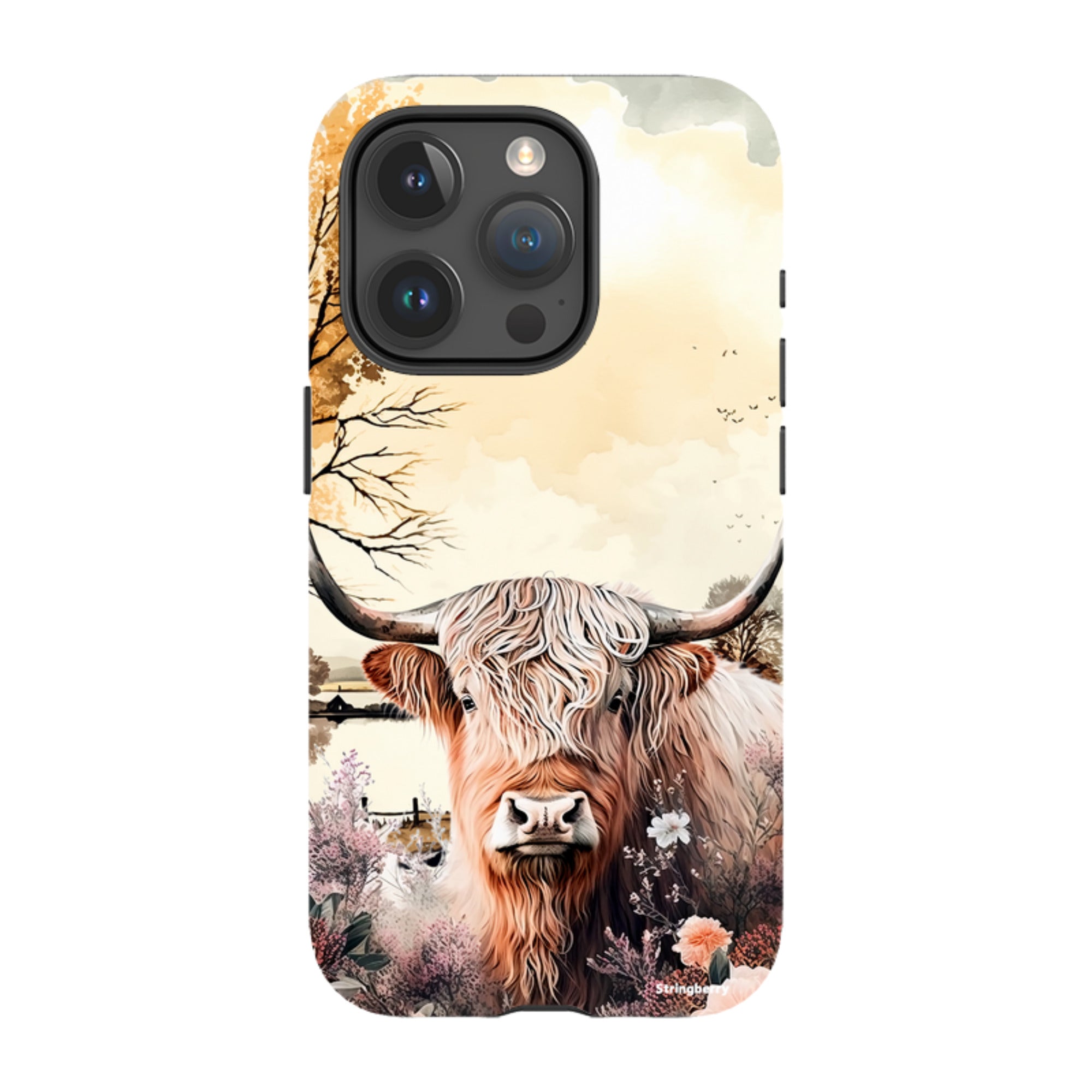 iPhone MagSafe Tough Case - Highland Cow IV