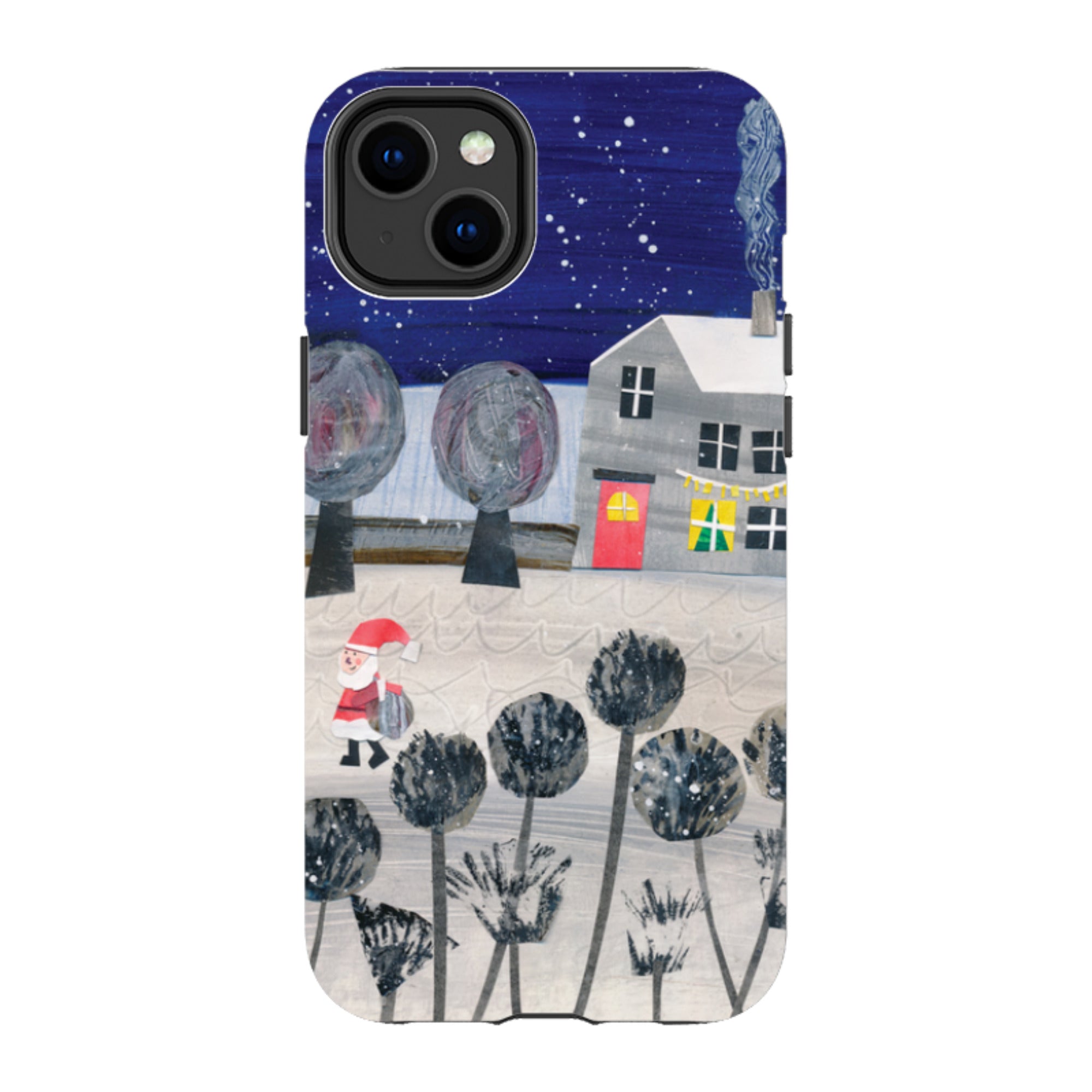 iPhone MagSafe Tough Case - Santa By Tracey English