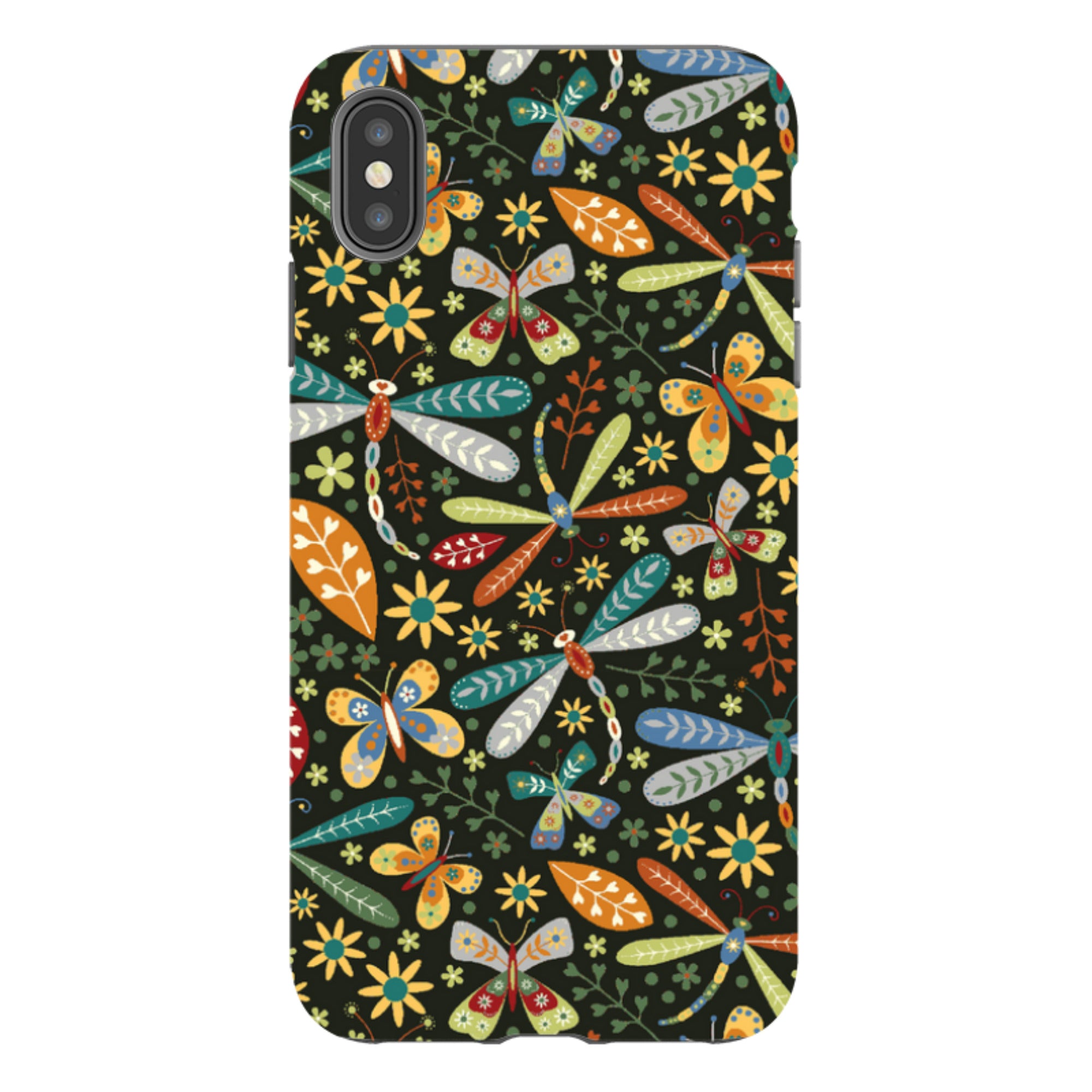 iPhone Tough Case - Dragonflies By Suzy Taylor