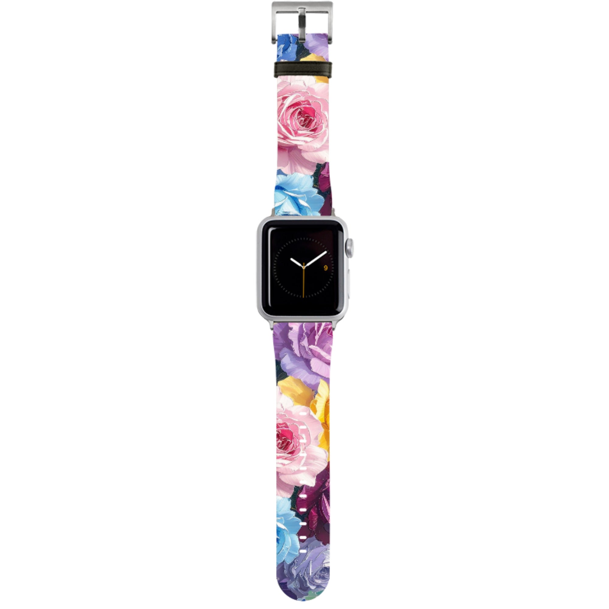 Summer Floral Roses Apple Watch Strap