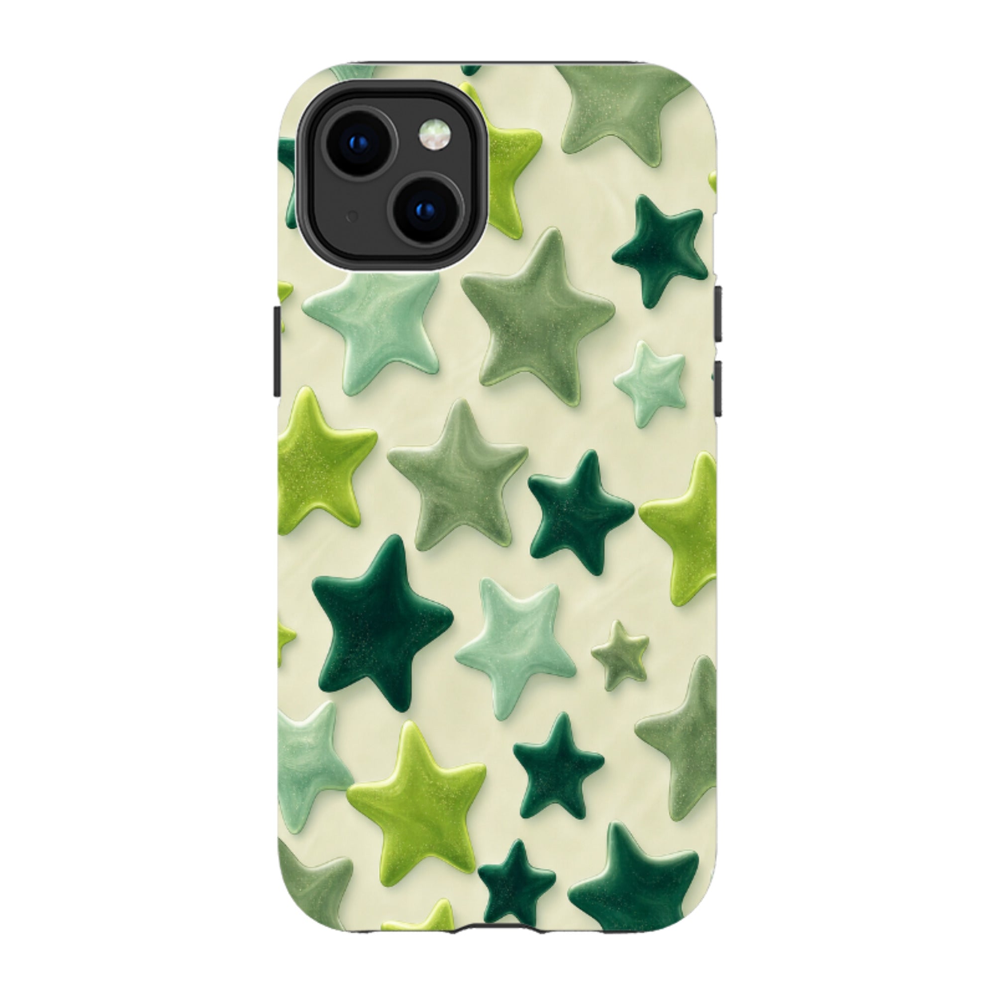 iPhone Tough Case - Sage Green Star
