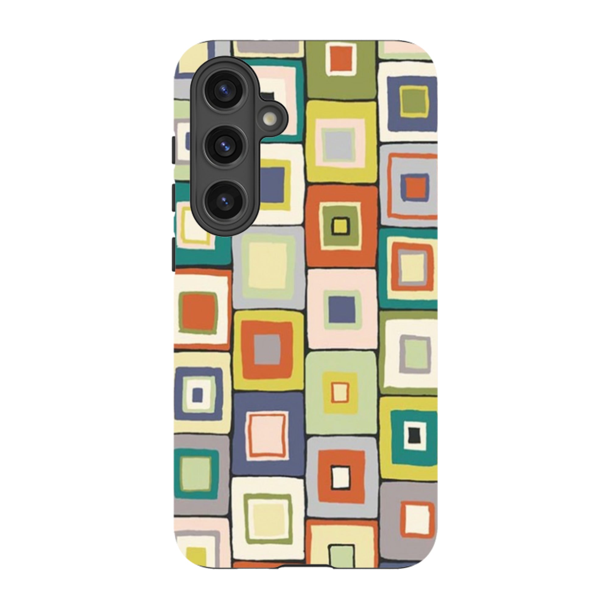 Samsung Tough Case - Atelier Blanket Squares Urbane By Sarah Campbell