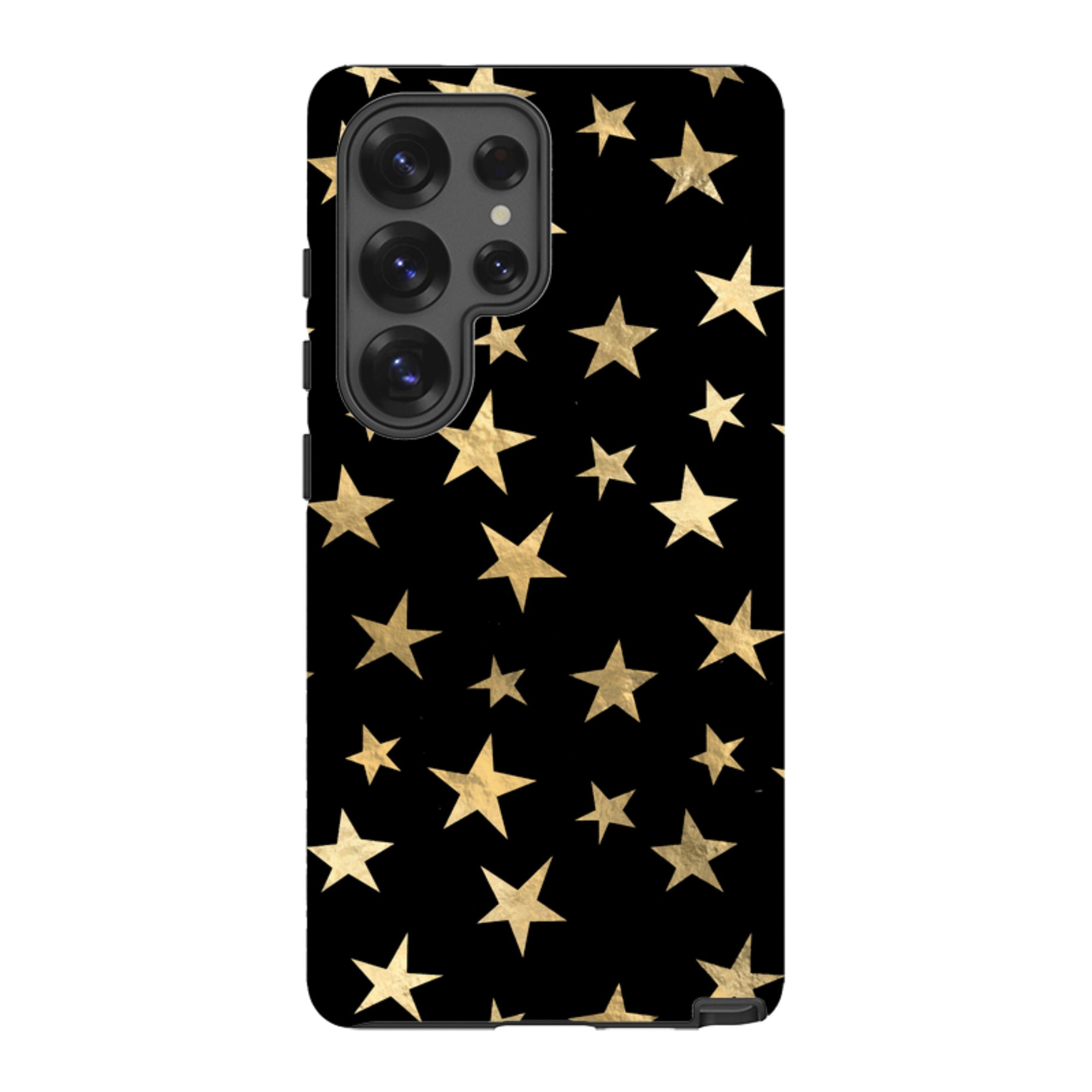 Samsung Tough Case - Black and Gold Stars