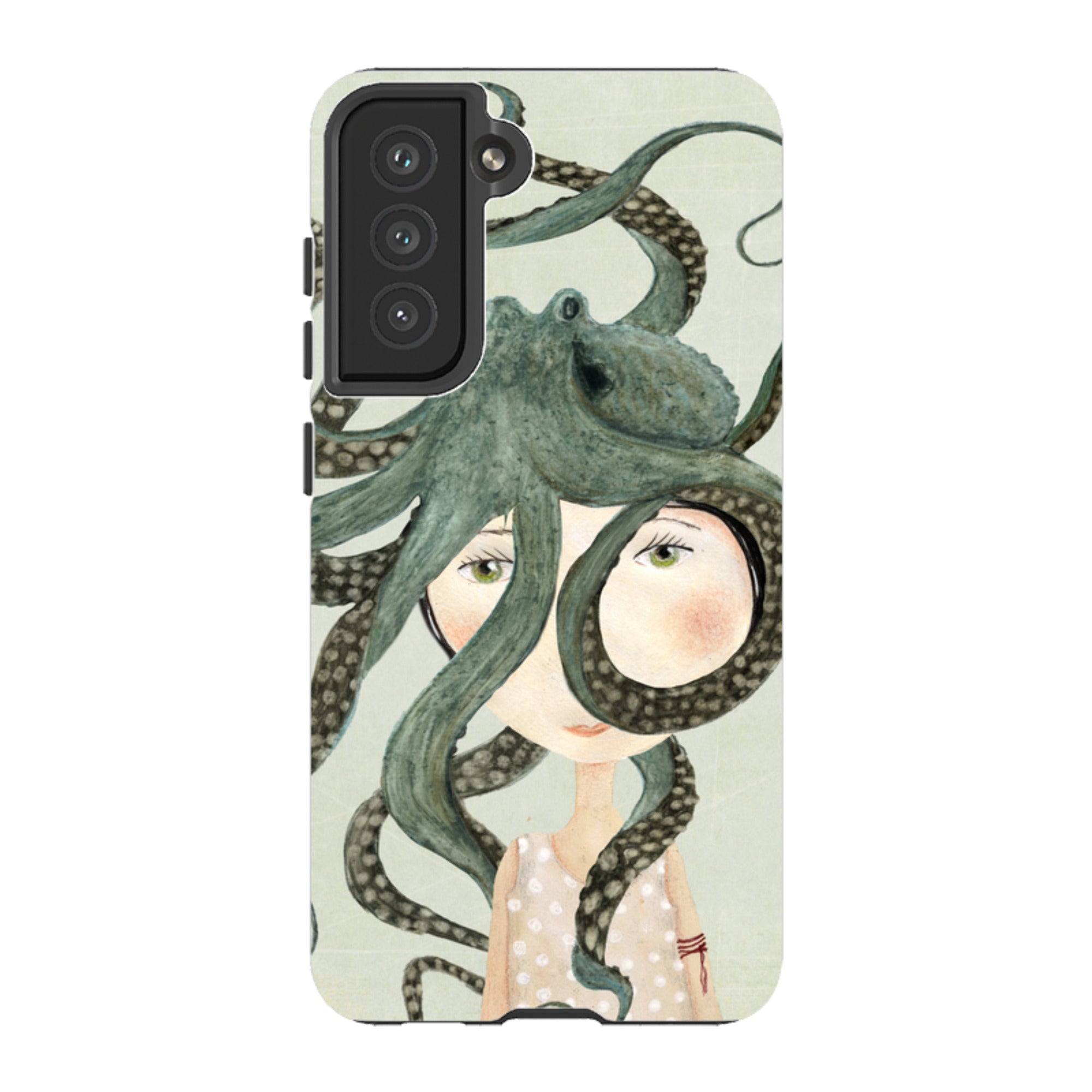 Samsung Tough Case - Octopus Girl By Katherine Quinn