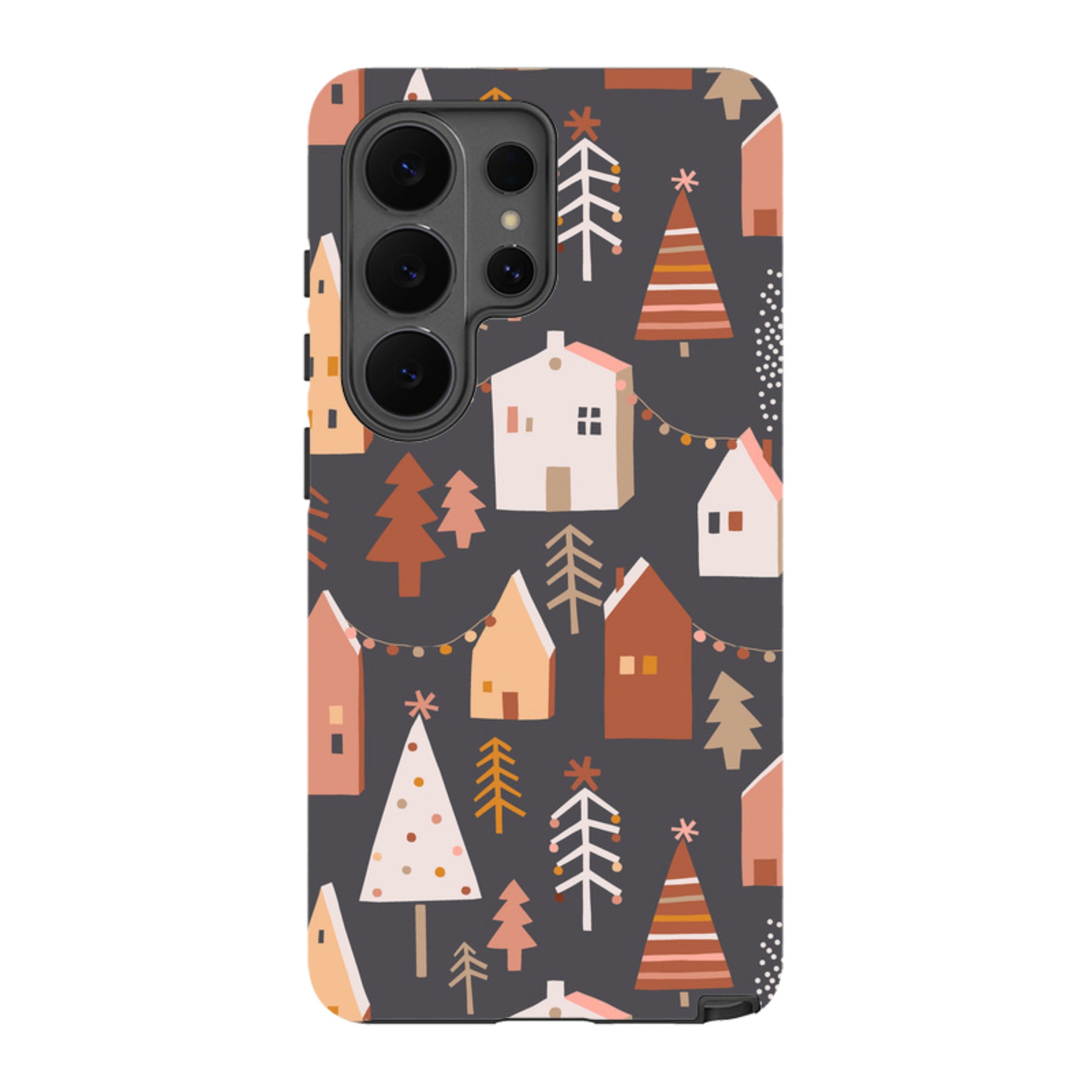 Samsung Tough Case - Street Xmas Dark
