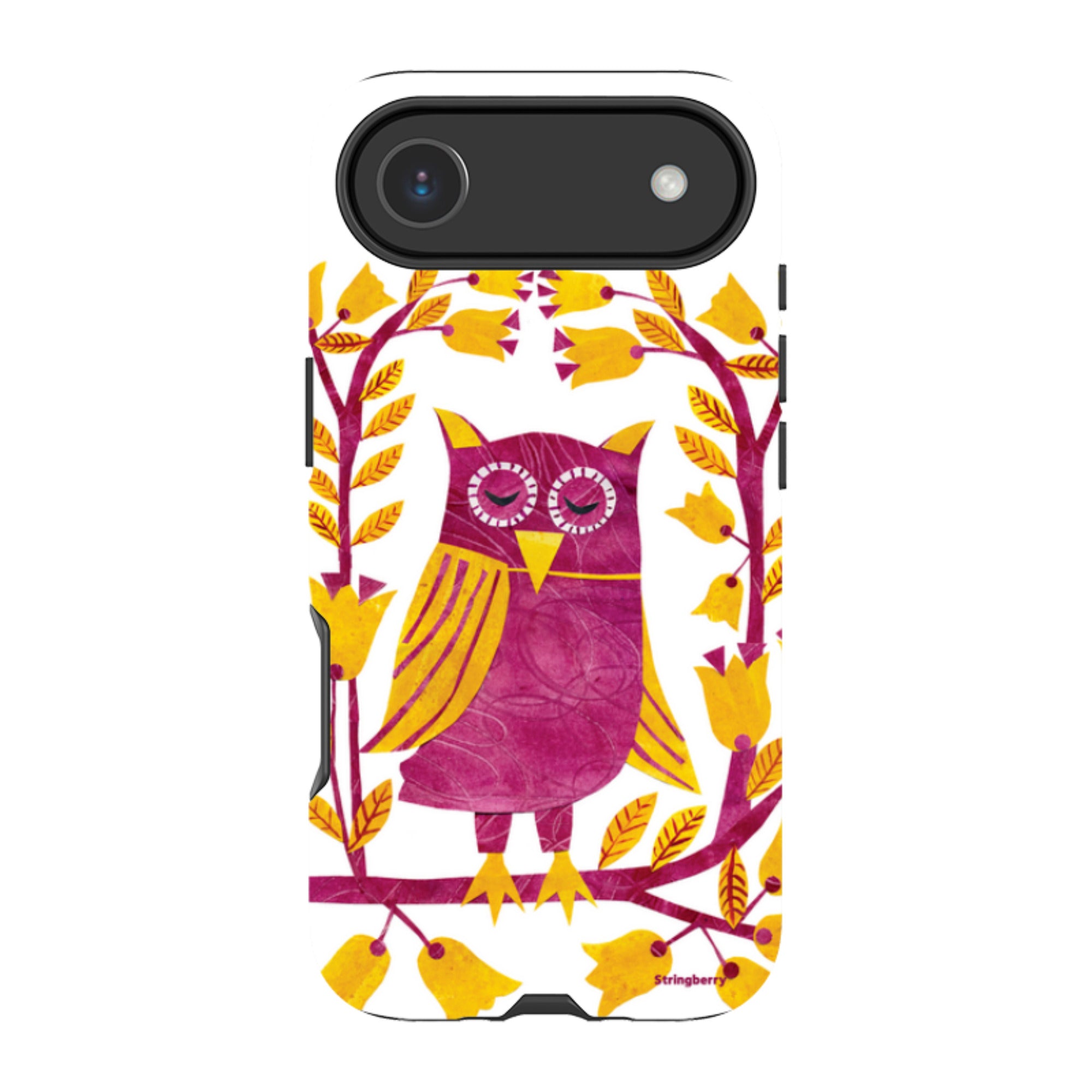 iPhone MagSafe Tough Case - Folk Owl By Tracey English