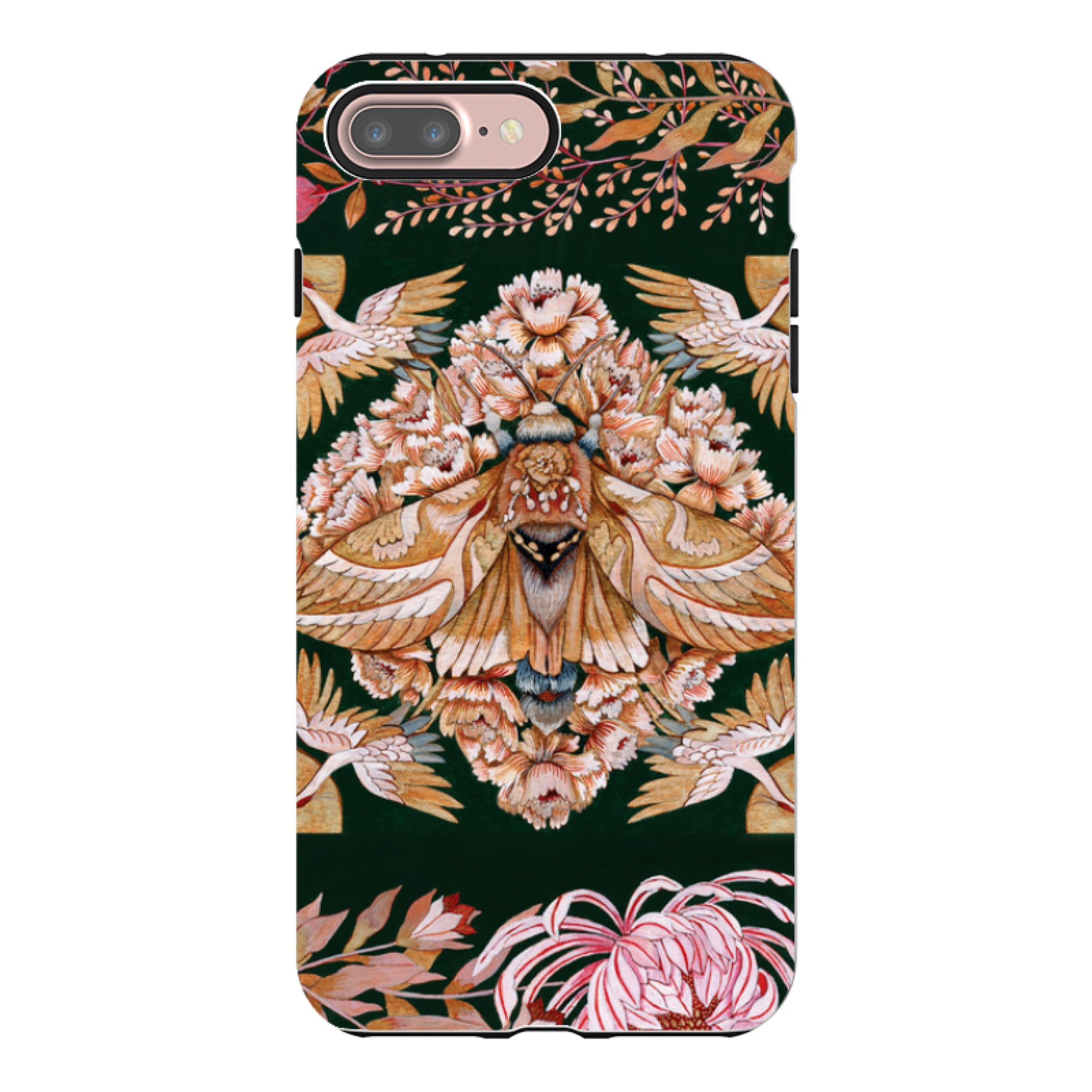 iPhone Tough Case - Golden Moth By Maria Matos