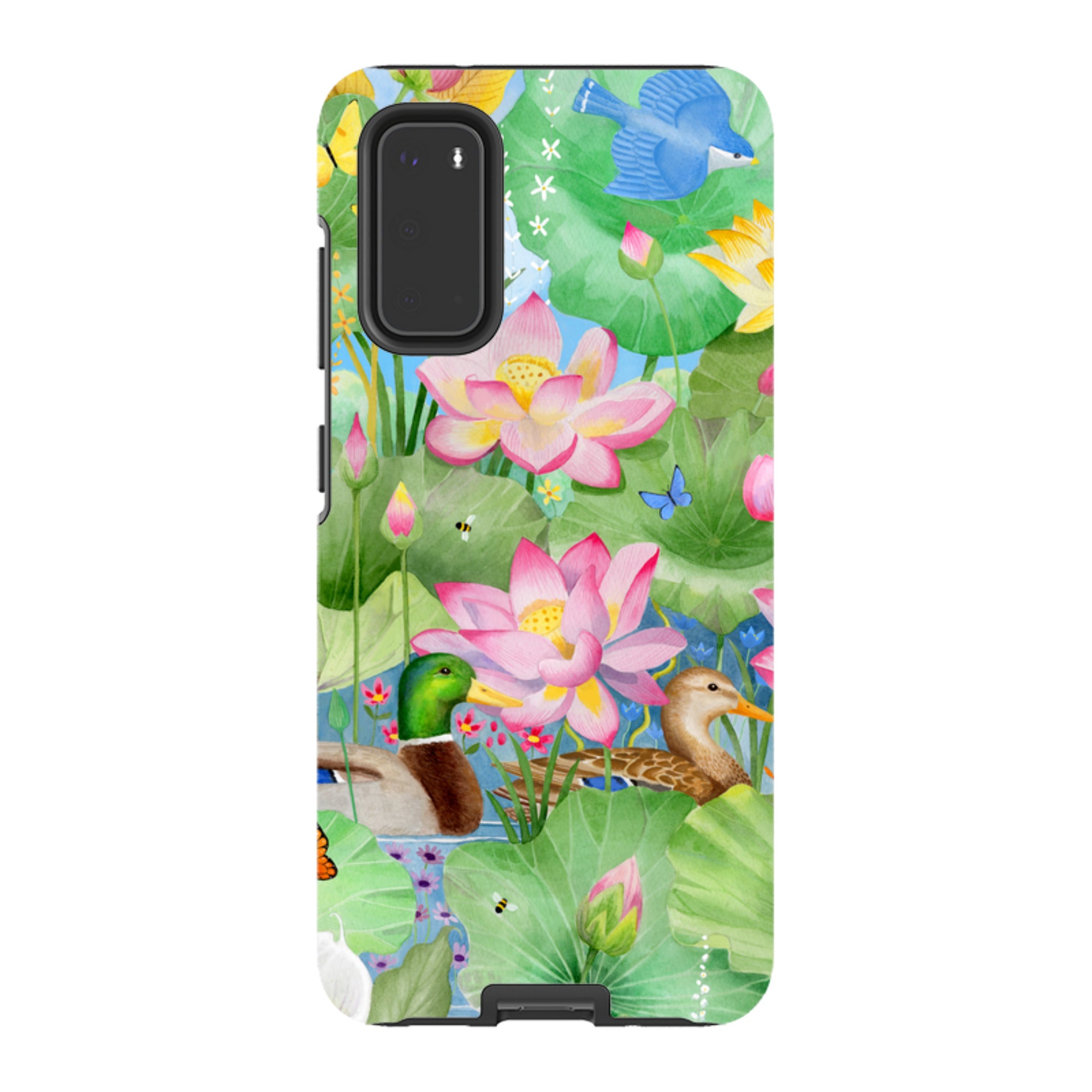 Samsung Tough Case - Waterlily Pond By Bex Parkin