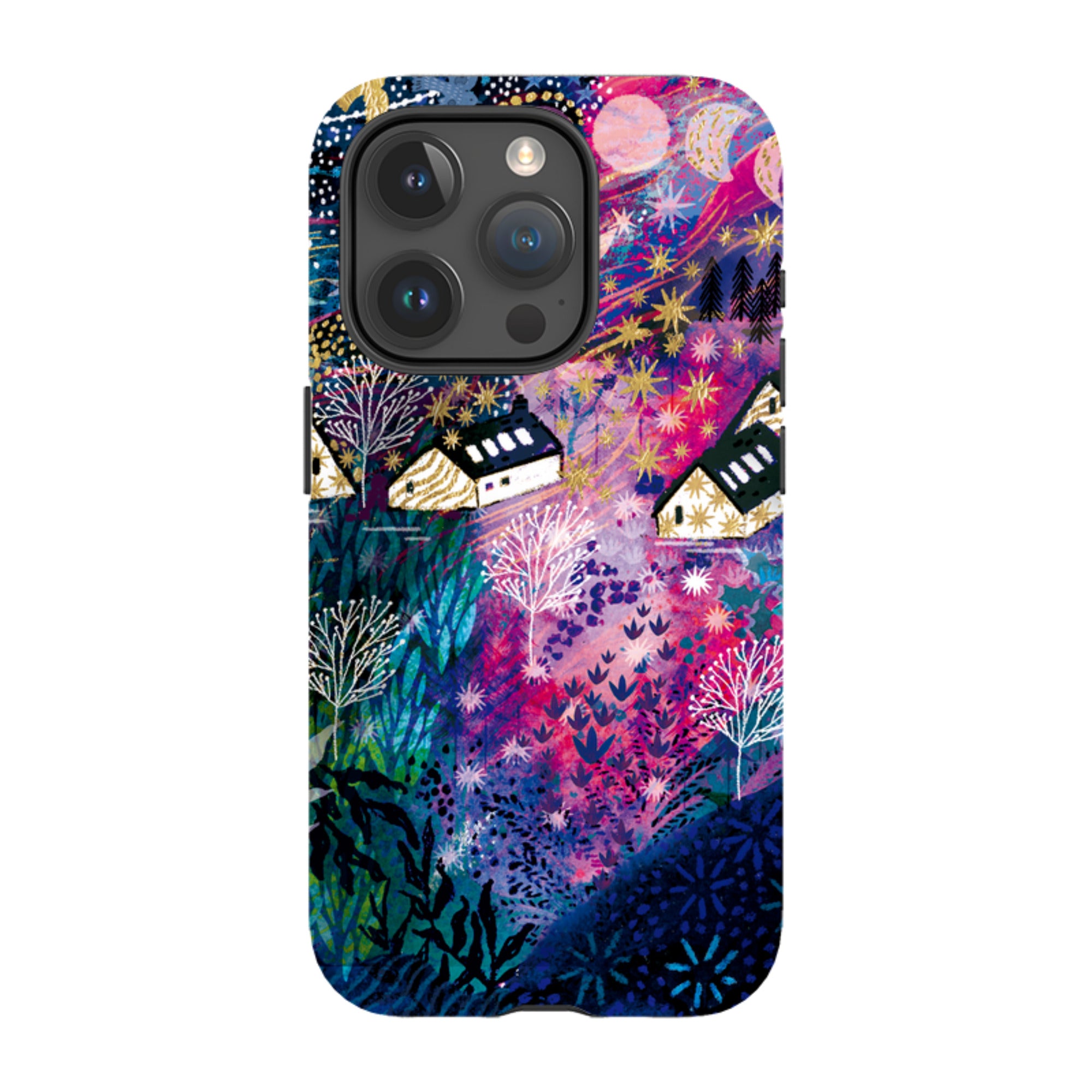 iPhone MagSafe Tough Case - Northern Lights By Emma Frances Grant