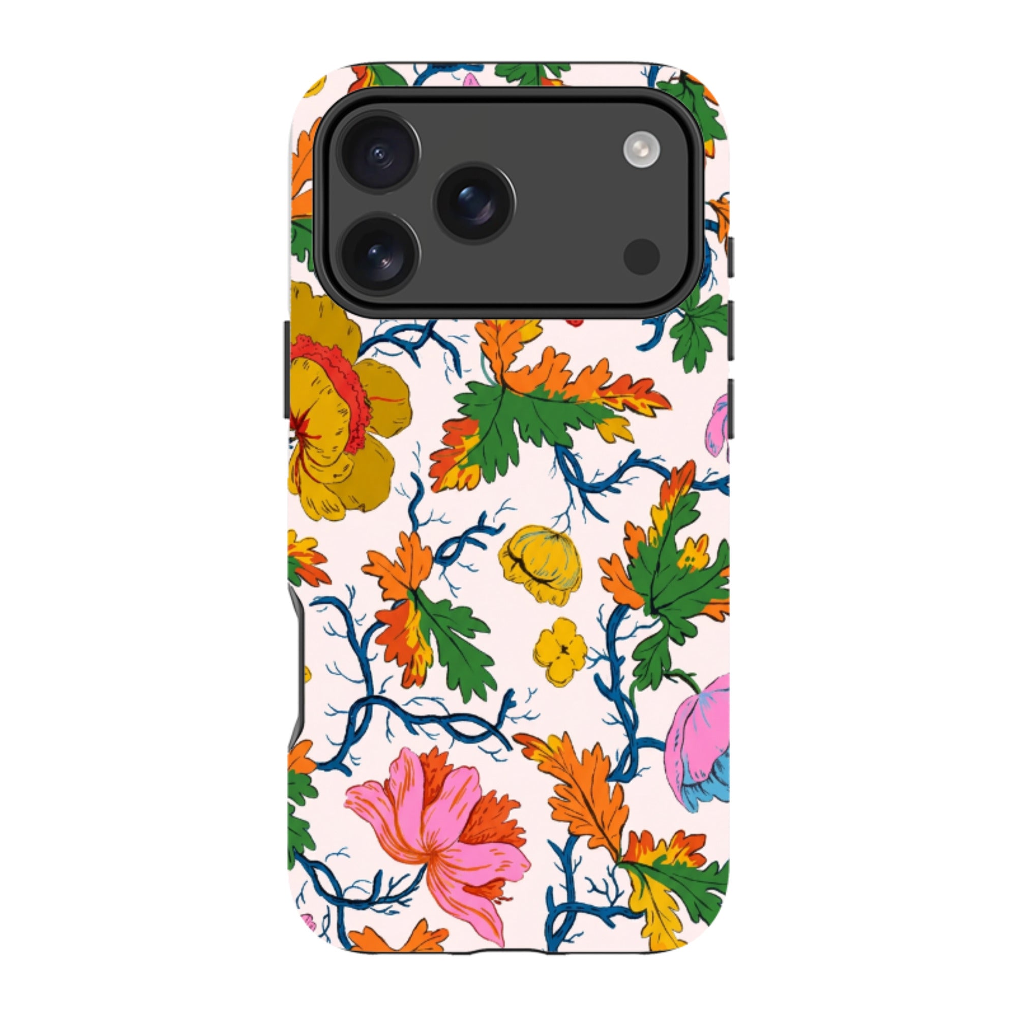 iPhone MagSafe Tough Case - Vintage Chintz Floral