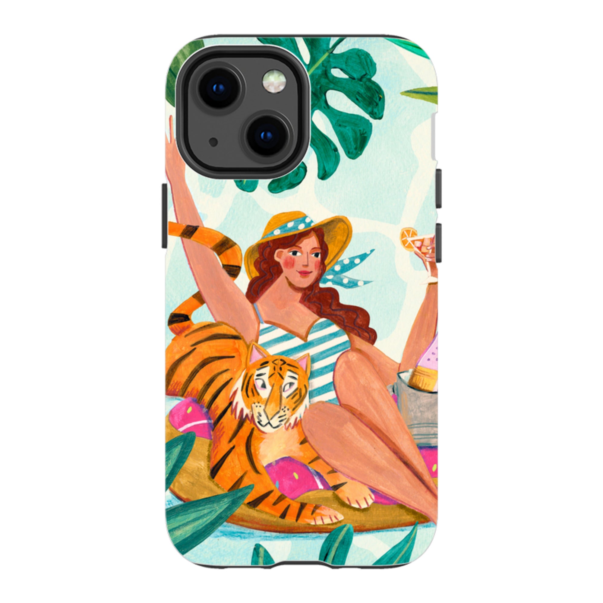 iPhone Tough Case - Pool By Caroline Bonne Muller