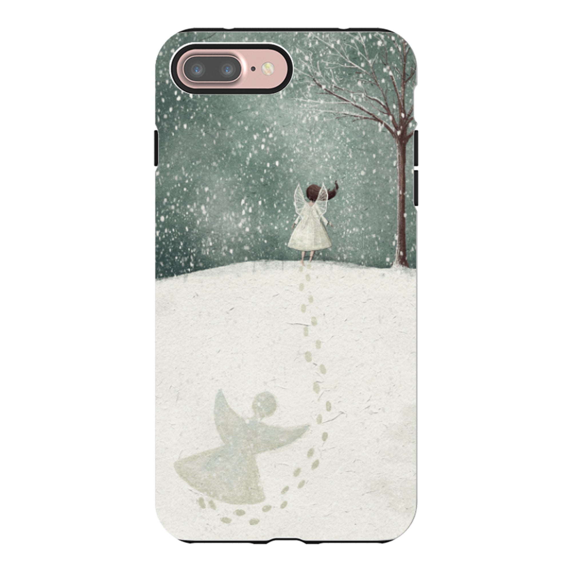 iPhone Tough Case - Snow Angel By Maja Lindberg