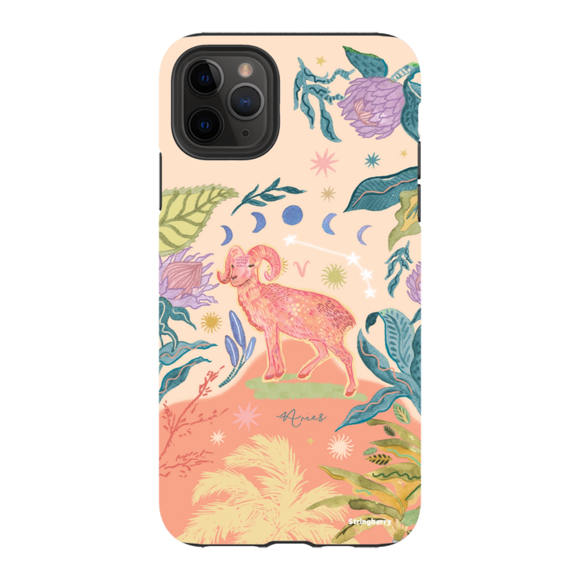 iPhone Tough Case - Aries By Emma Frances Grant