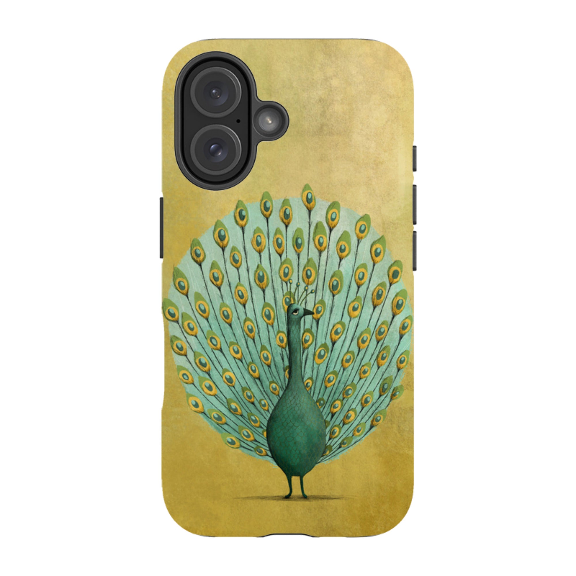 iPhone Tough Case - Peacock By Maja Lindberg