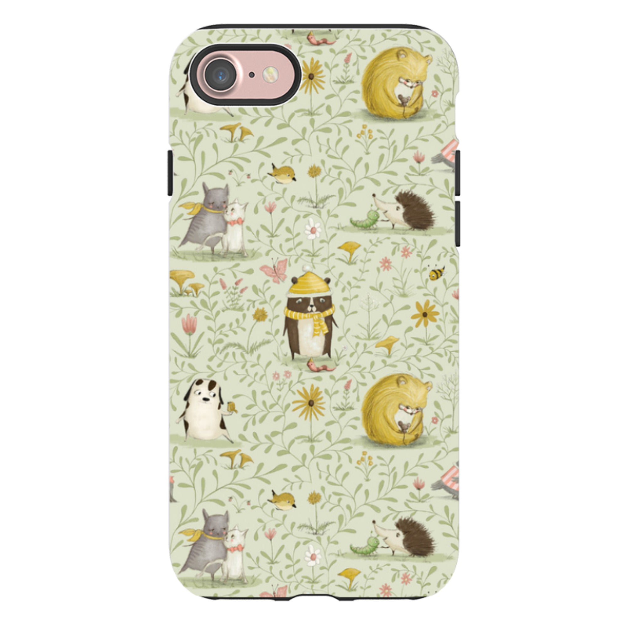 iPhone Tough Case - Animal Meetings By Maja Lindberg