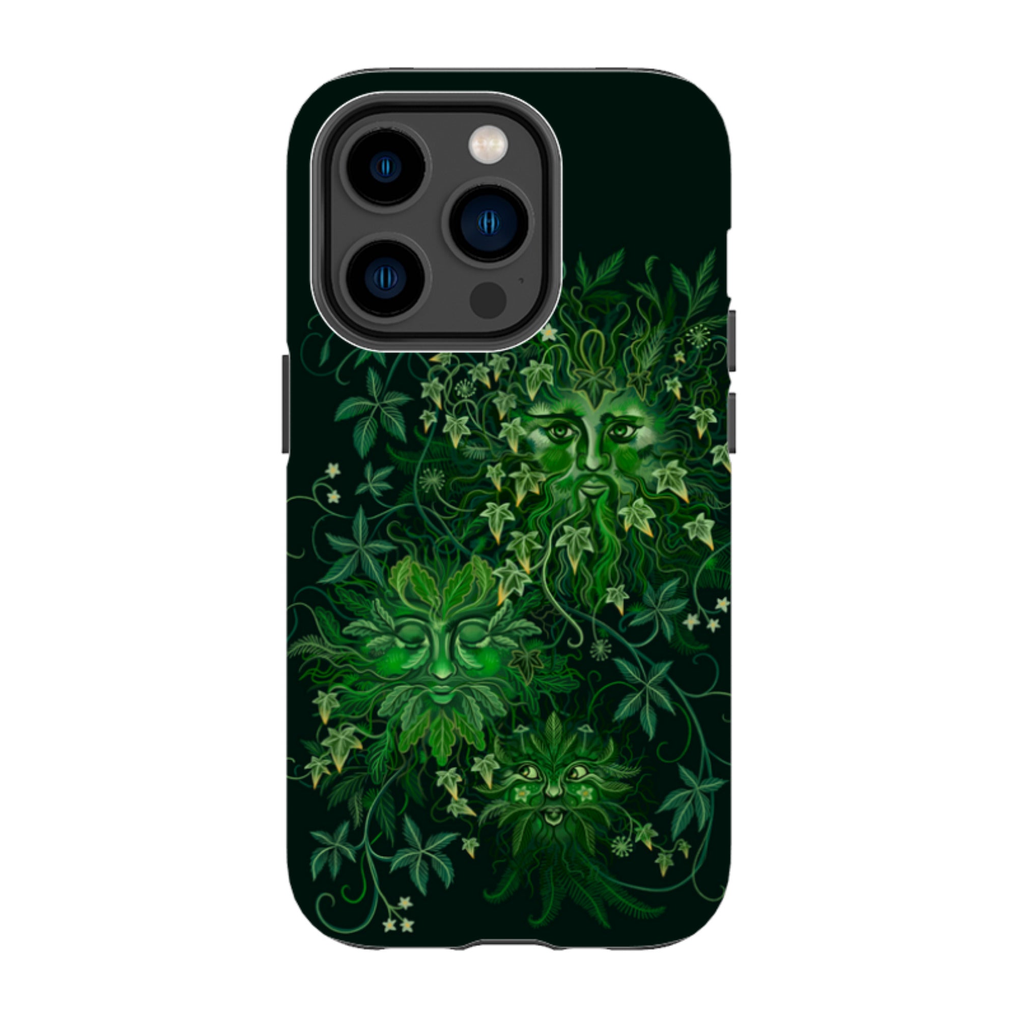 iPhone MagSafe Tough Case - Green Man By Anna Stead