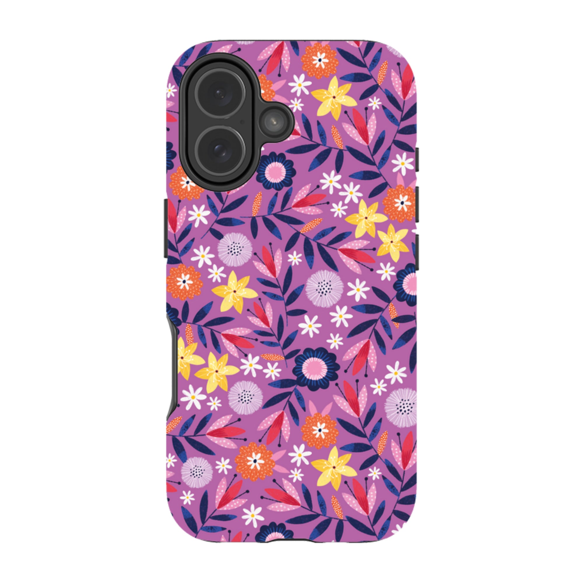 iPhone MagSafe Tough Case -  Scattered Flowers I By Ali Brookes