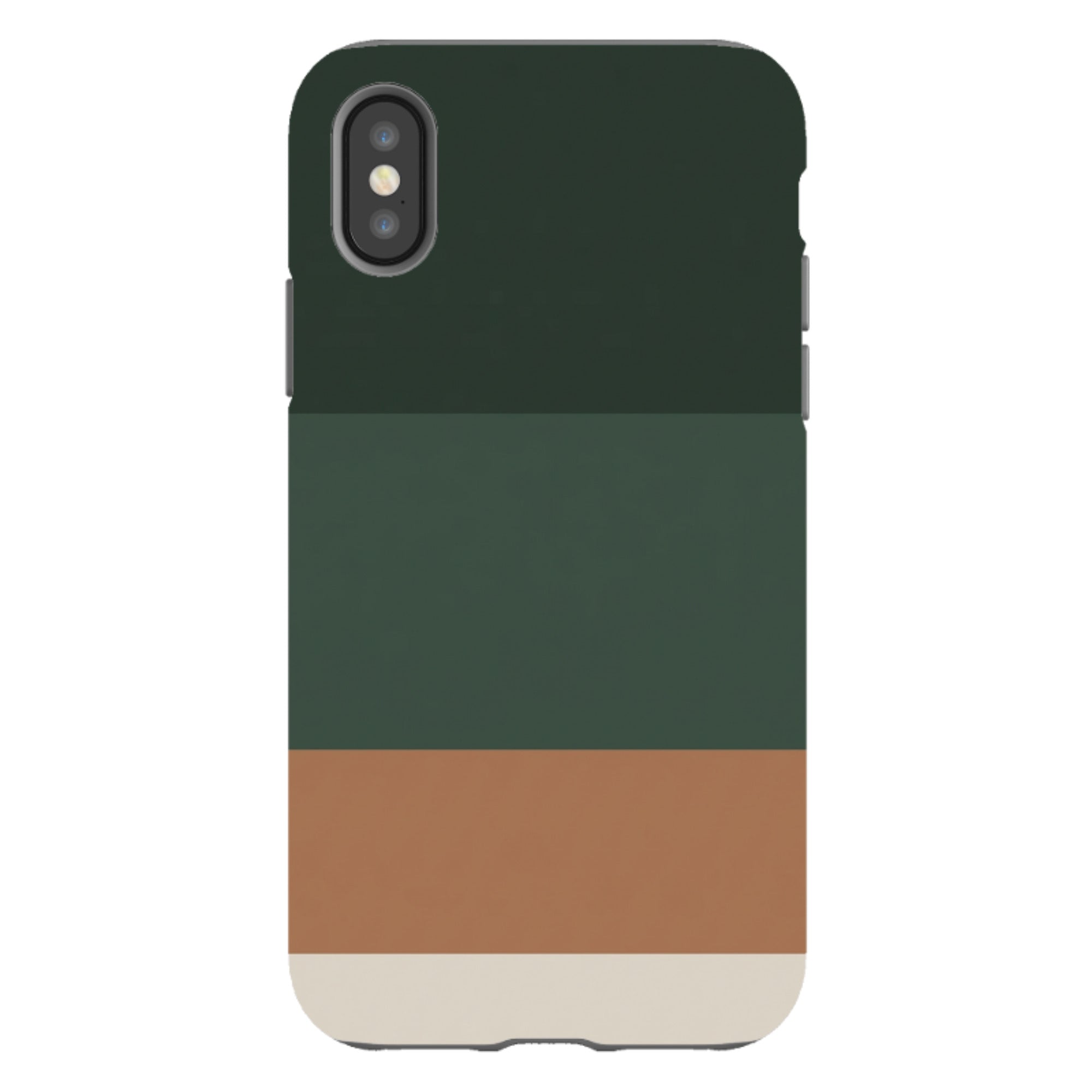 iPhone Tough Case - Dark Forest Green Gradient