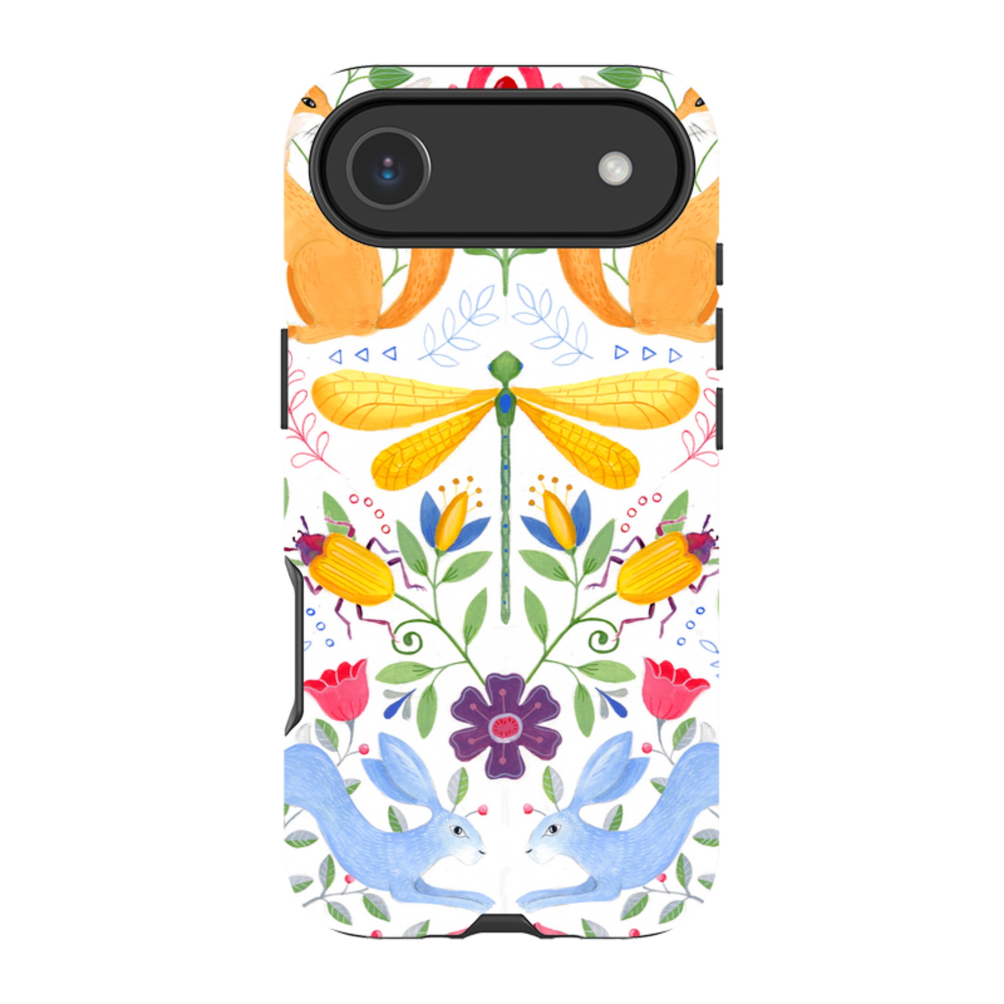 iPhone Tough Case - Folk Garden By Bex Parkin